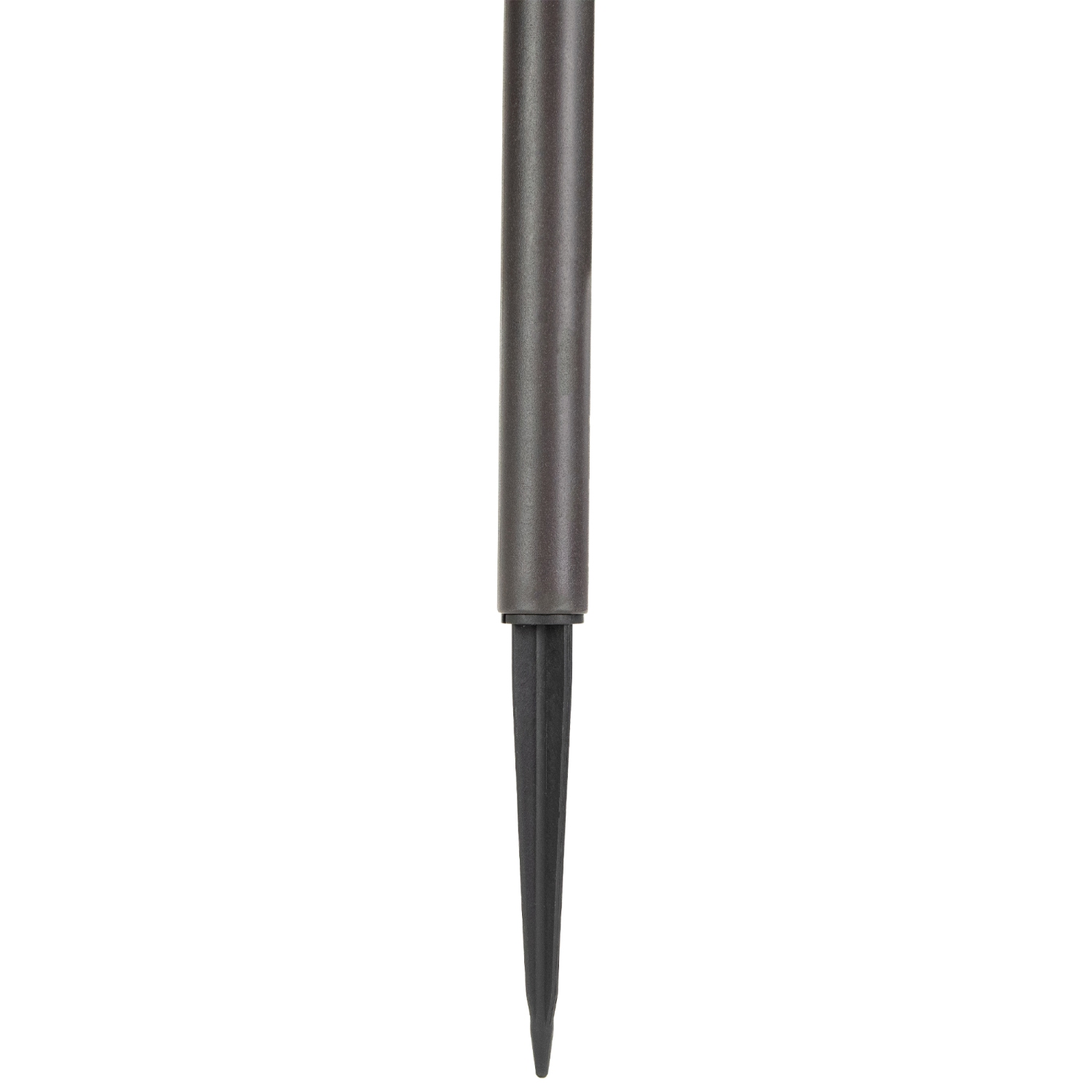 Ensemble de 6 marqueurs solaires DEL pour allée de style lanterne noire, 16,25 po