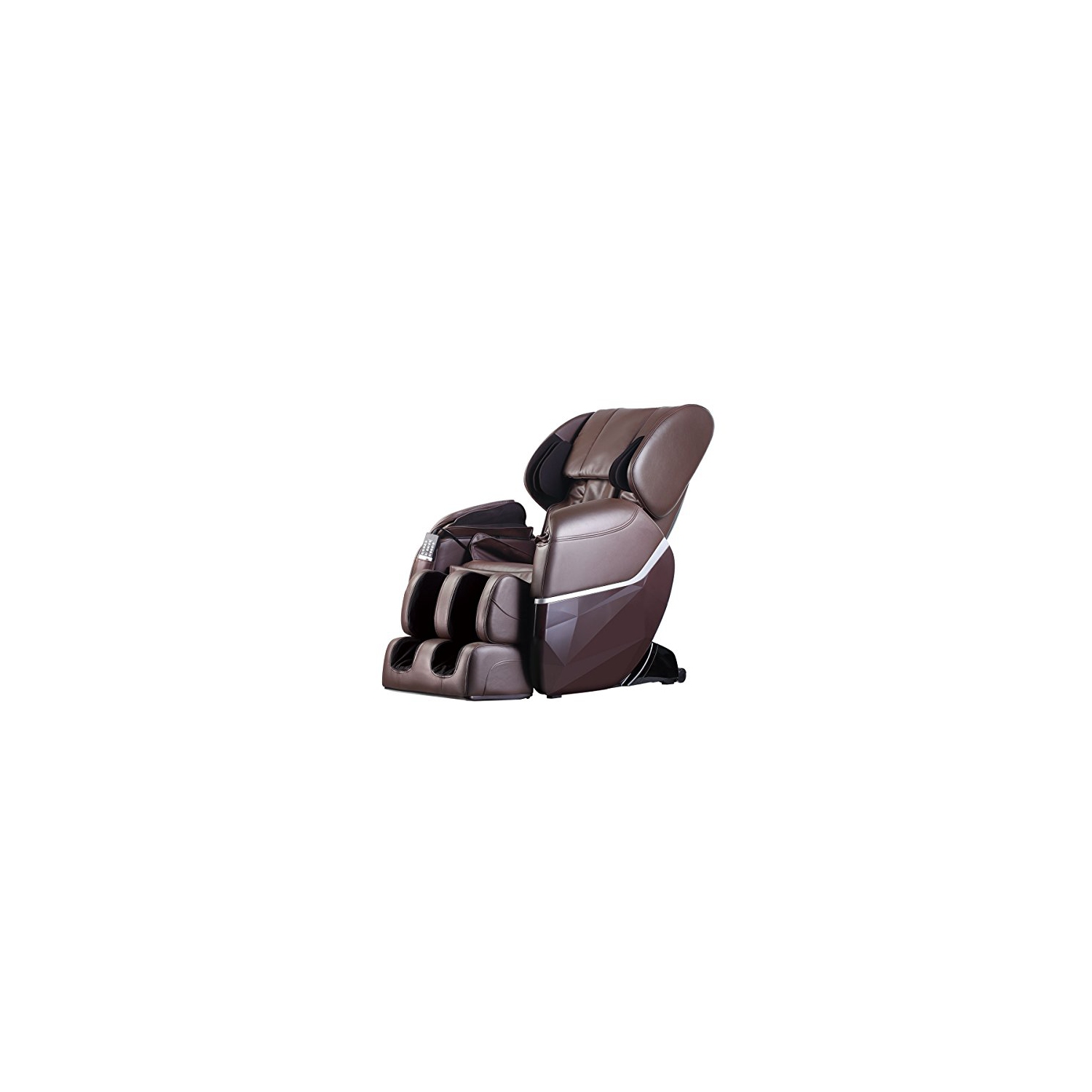 Zero Gravity Full Body Electric Shiatsu UL Approved Massage Chair Recliner with Built-in Heat Therapy and Foot Roller Air Massage System Stretch