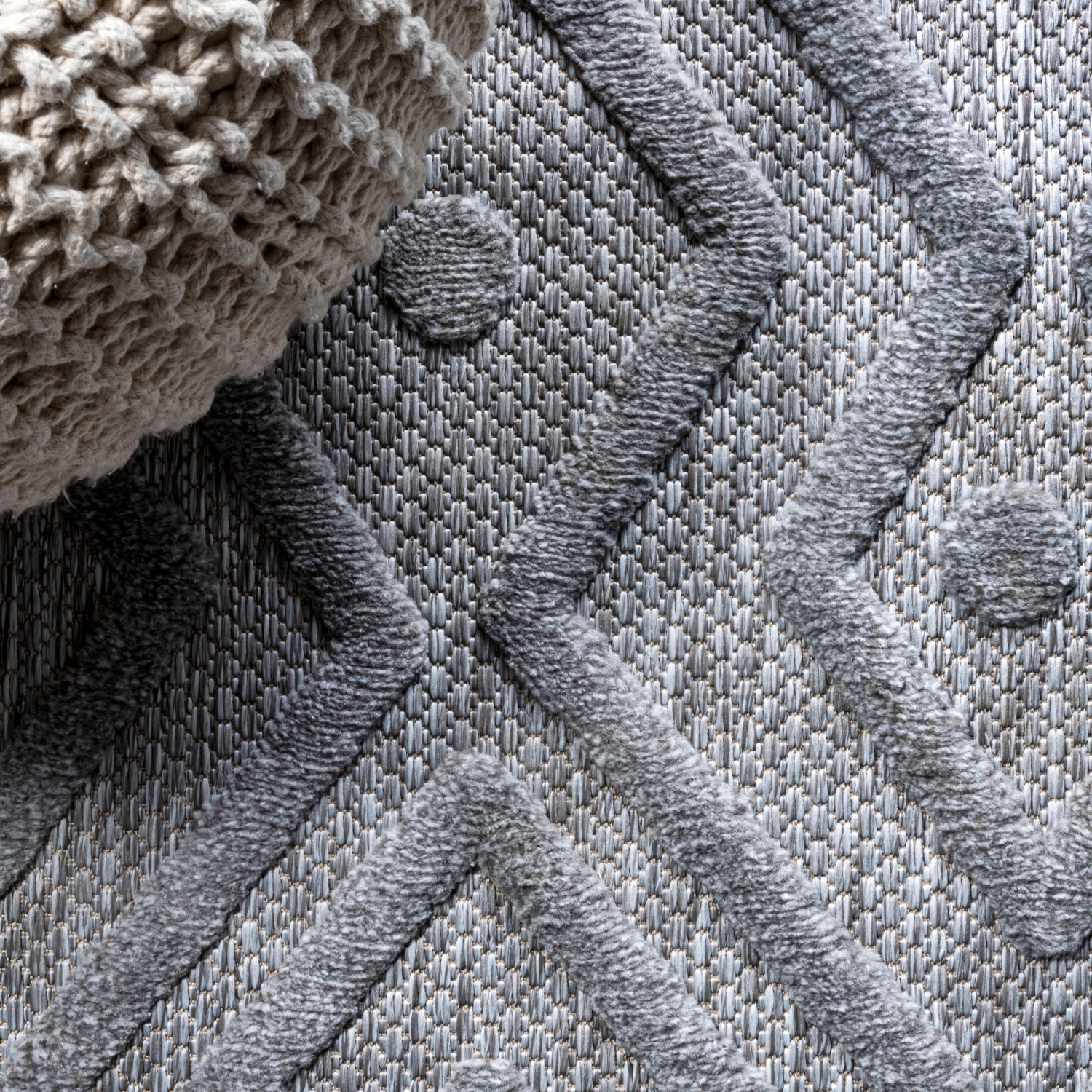 Balansat Moroccan Diamond Indoor/Outdoor Area Rug