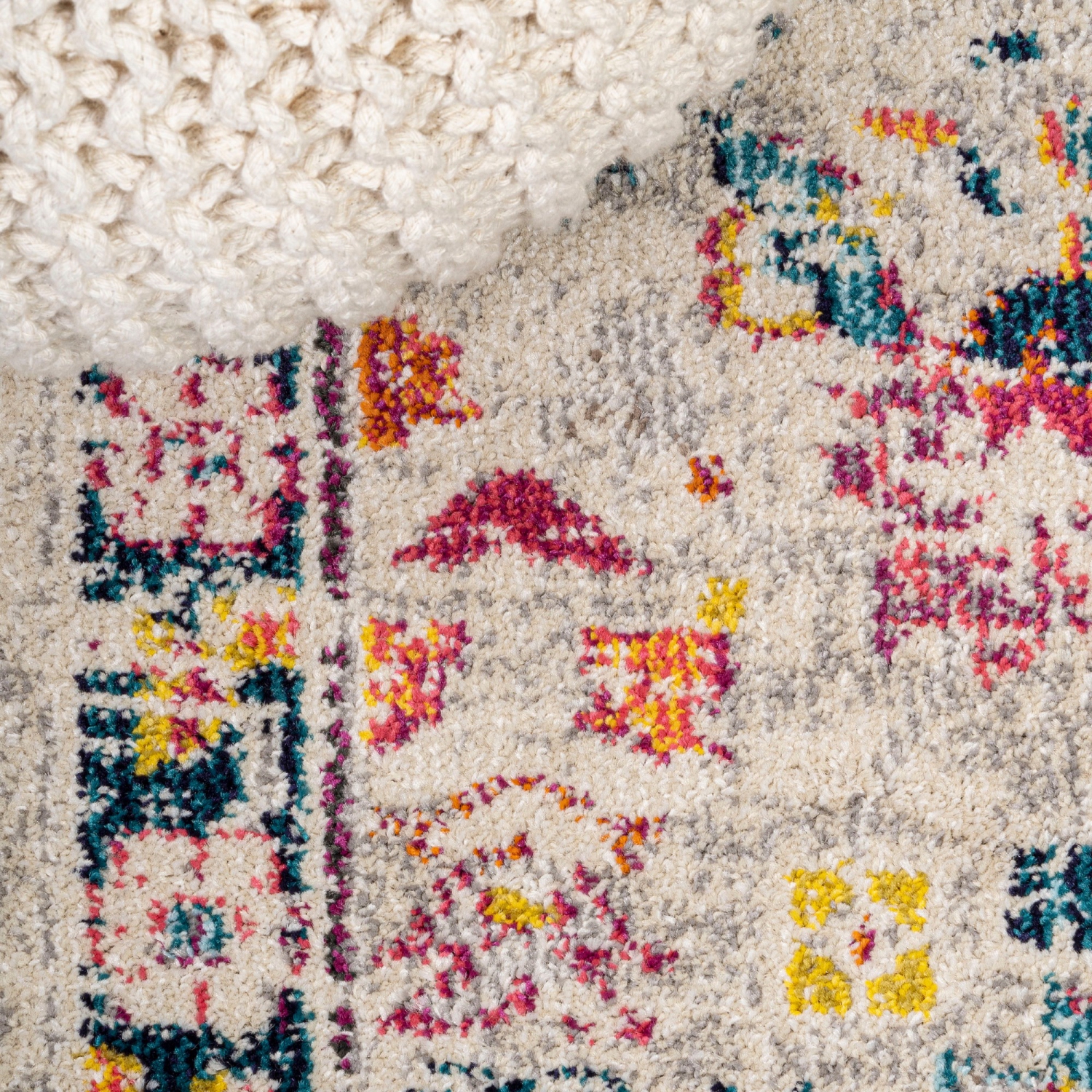 Alfombra Modern Persian Boho Floral Area Rug