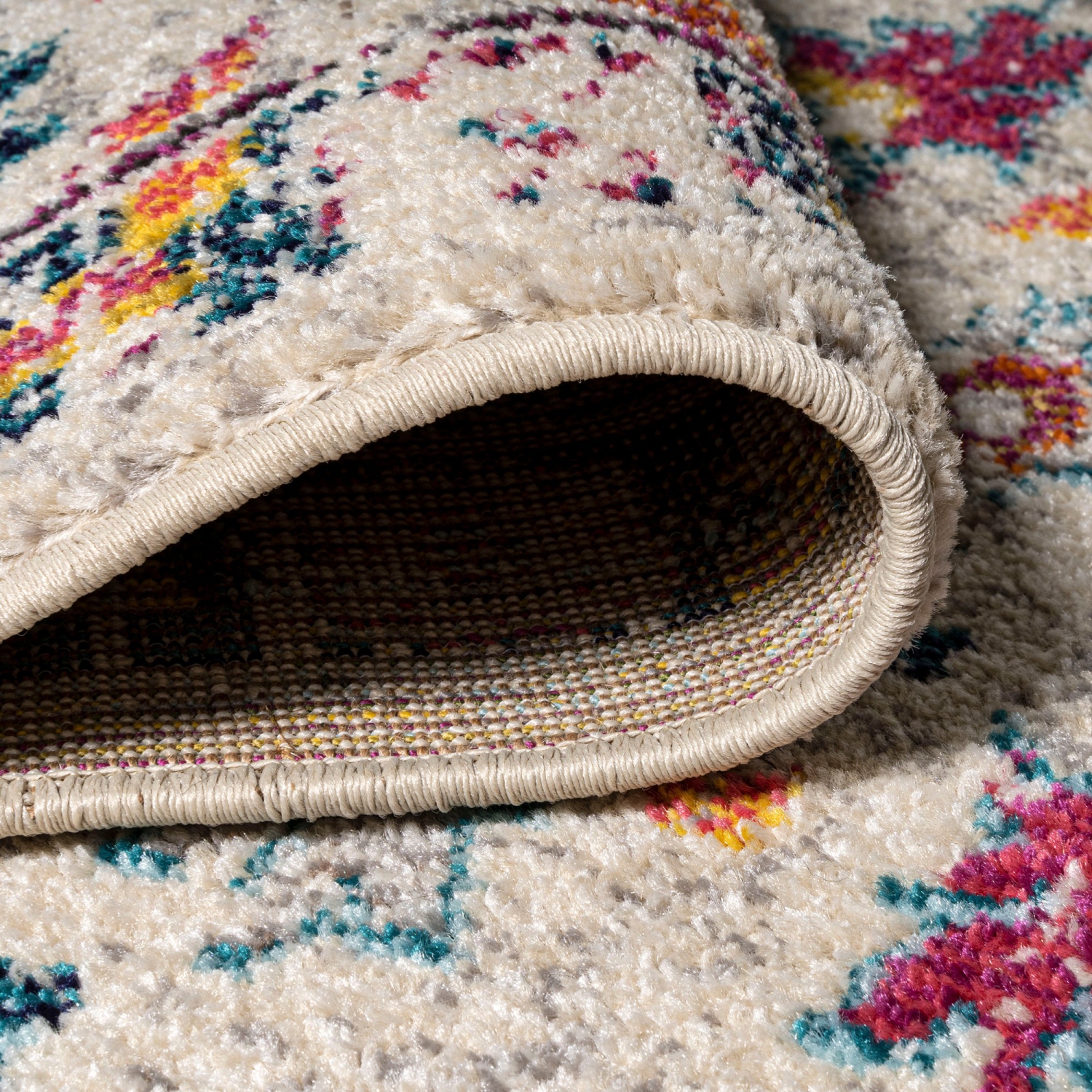 Alfombra Modern Persian Boho Floral Area Rug