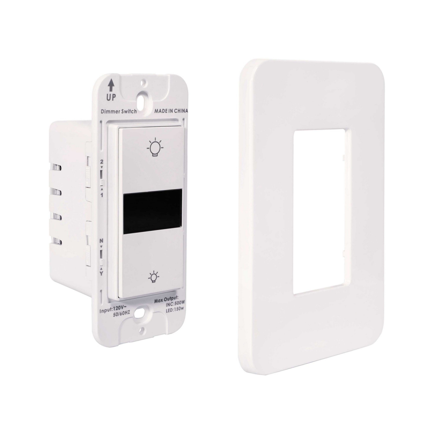 Smart Ligting LED Display Dimmer Switch Wifi Remote App Control Compatible with Alexa and Google Home Assistant