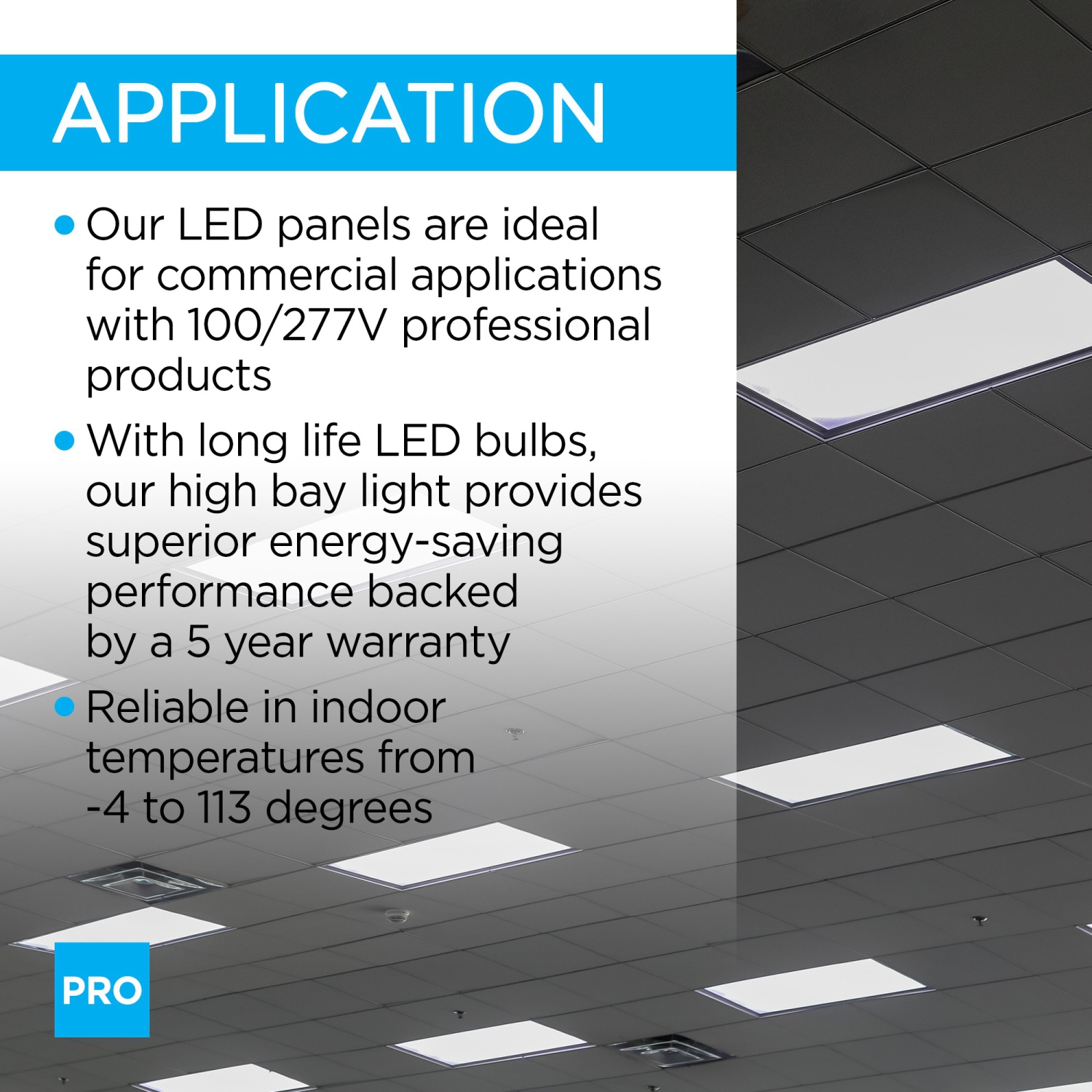 Integrated LED Shop Light