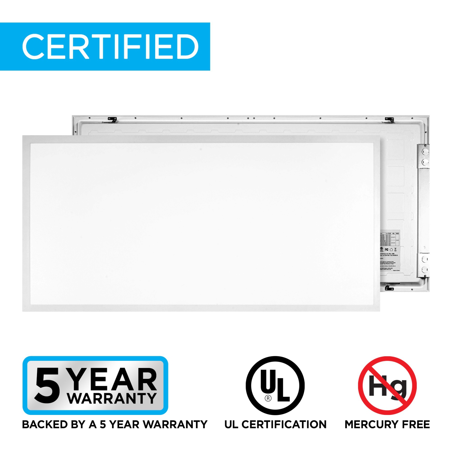 Integrated LED Shop Light