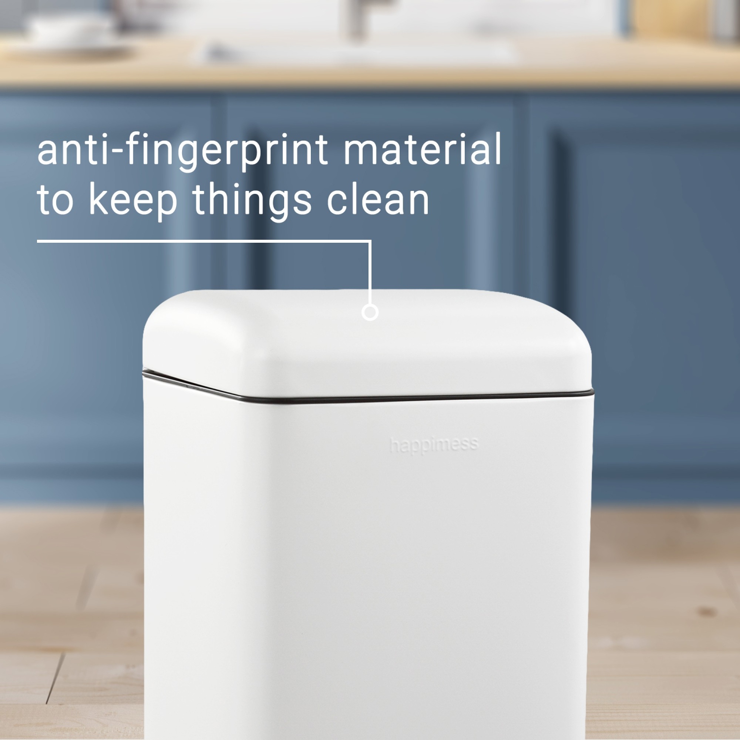 Poubelle Betty Retro Step-Open avec doublures