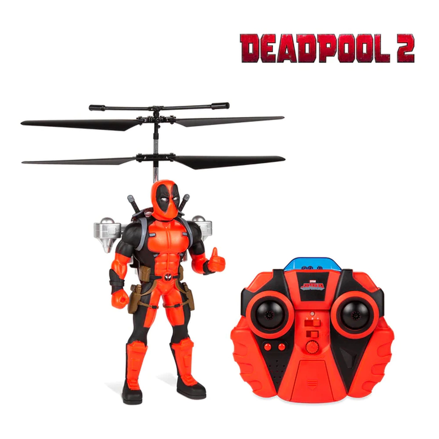 Figurine volante radiocommandée Deadpool Jetpack