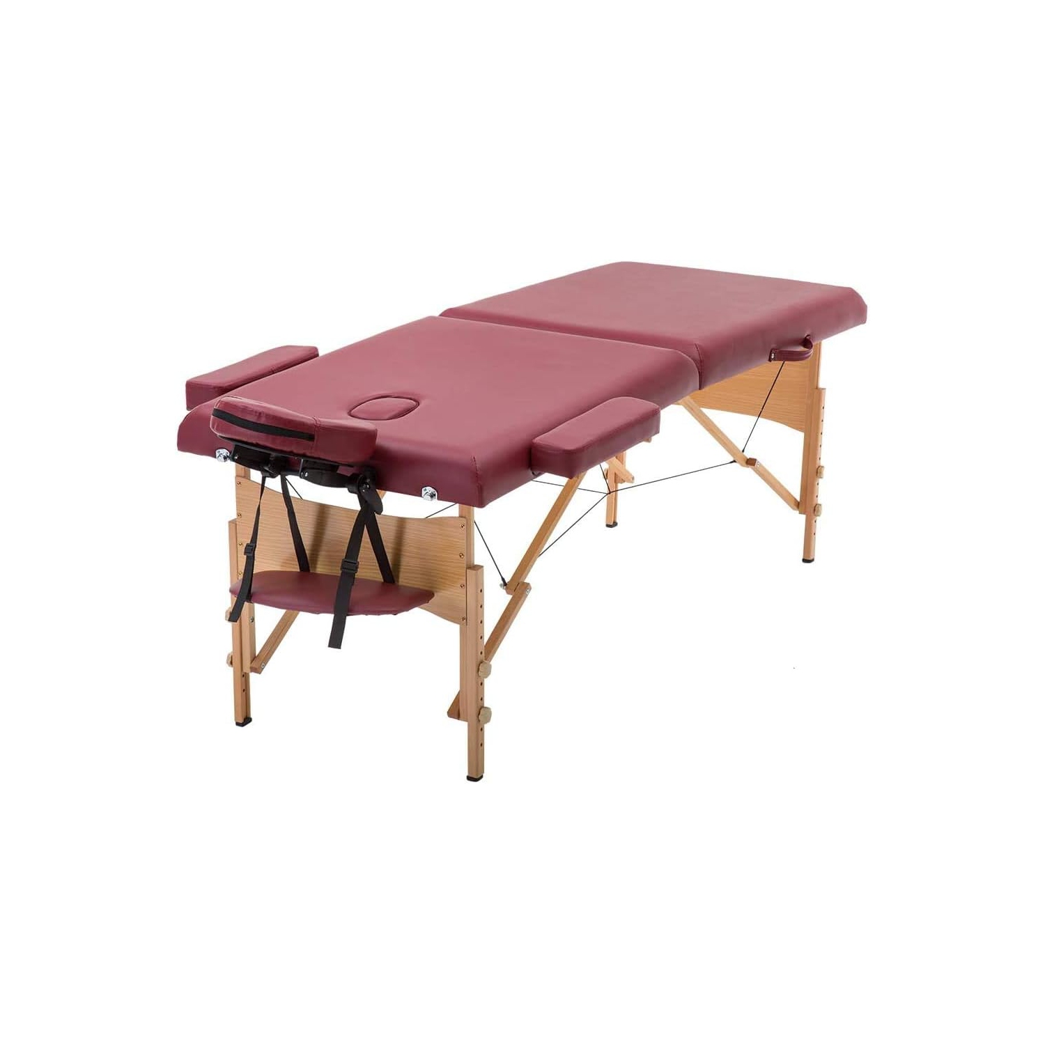 Massage Table Portable Massage Bed Spa Bed 84 Inches Long 28 Inchs Wide Hight Adjustable Massage Table 4 Folding Massage Bed Spa Bed Facial Cradle
