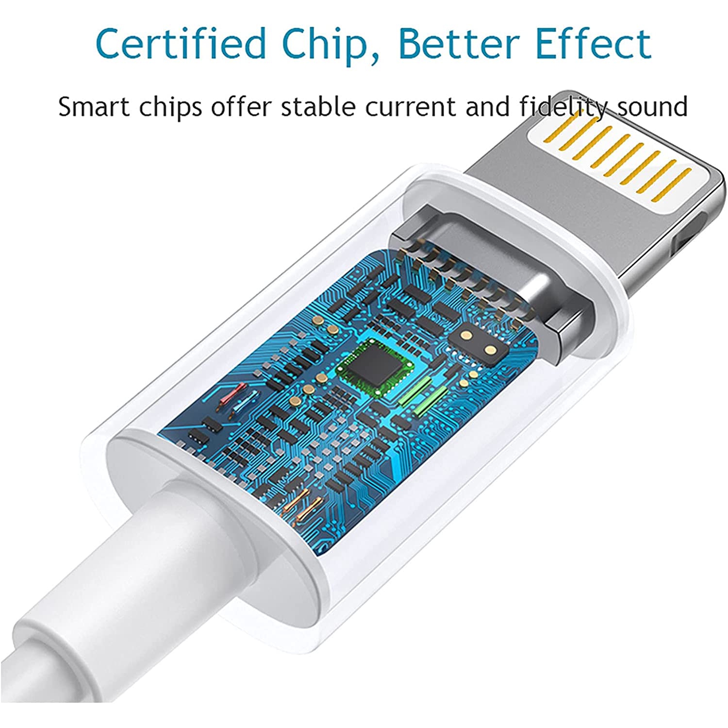 2 Pack Apple MFi Certified Lightning to 3.5mm Headphone Jack Adapter, iPhone to 3.5mm Aux Jack Dongle Audio Cable