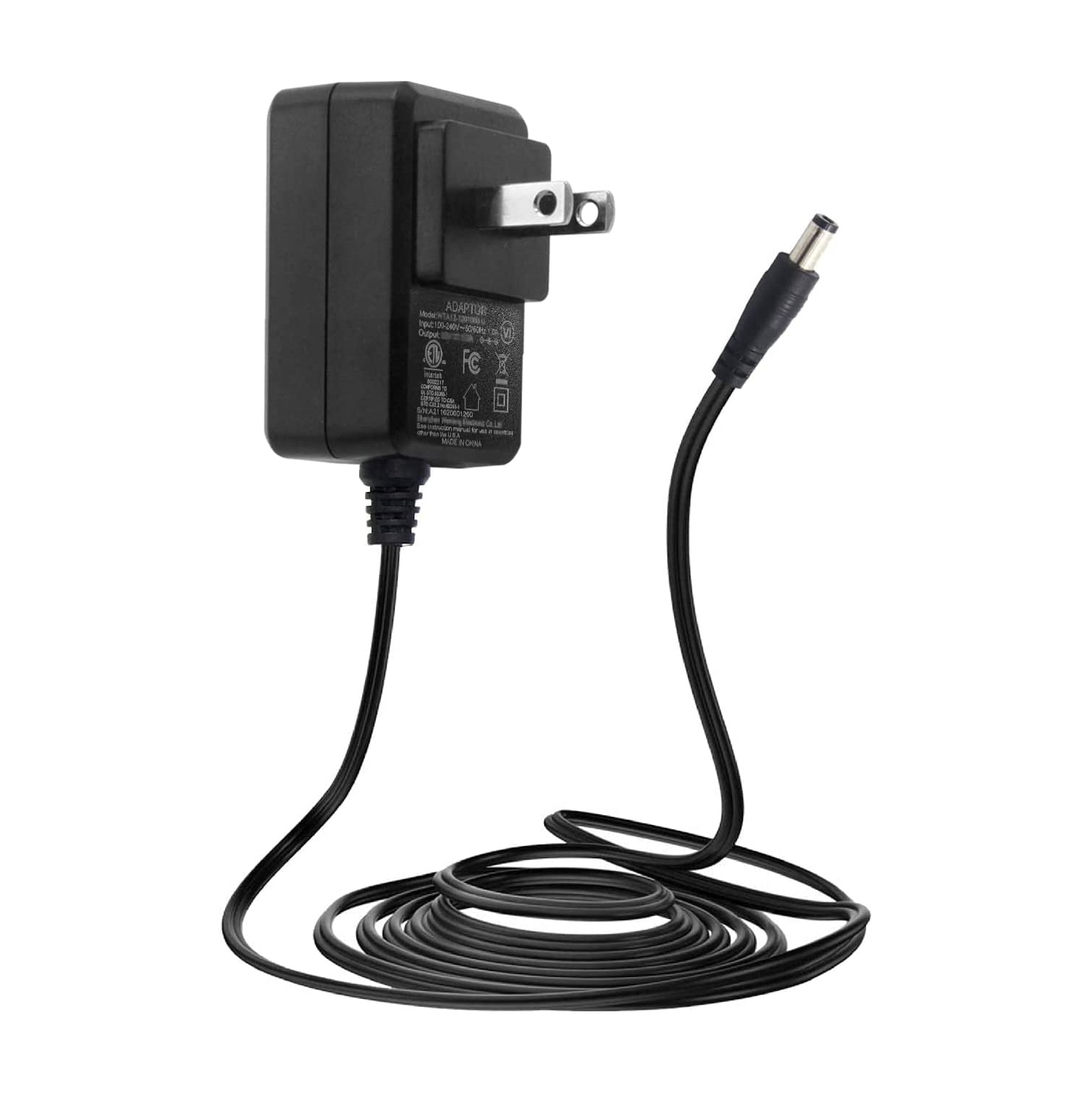 New Universal 5V 2A/2000mA DC Power Supply Adapter, 100~240V AC 50/60Hz to 5V DC 2A 10W Power Adapter Wall
