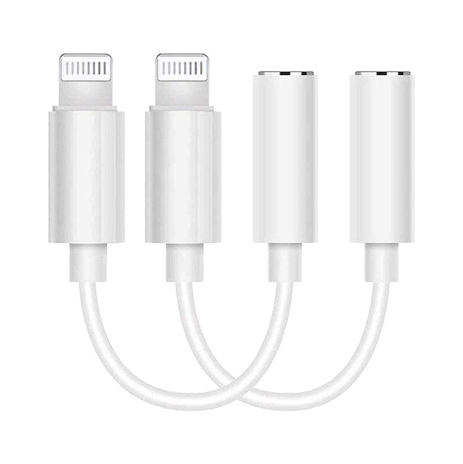 [Certifié MFi d'Apple] Adaptateur pour écouteurs iPhone, adaptateur Lightning vers prise pour écouteurs 3,5&nbsp;mm connecteur auxiliaire audio