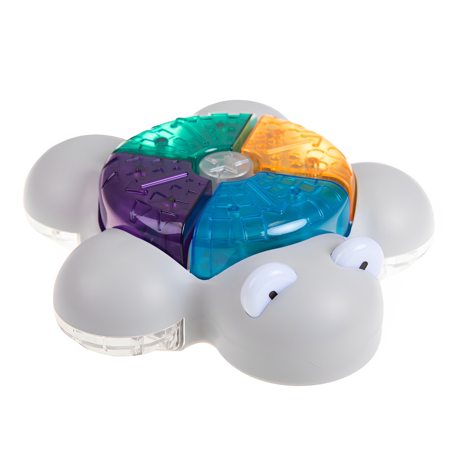 TTS Glow and Go Bot Rechargeable Light Up Robot - Interactive STEM Toy for Toddlers & Early Learners - Children Learning Robot with Dynamic Lights |