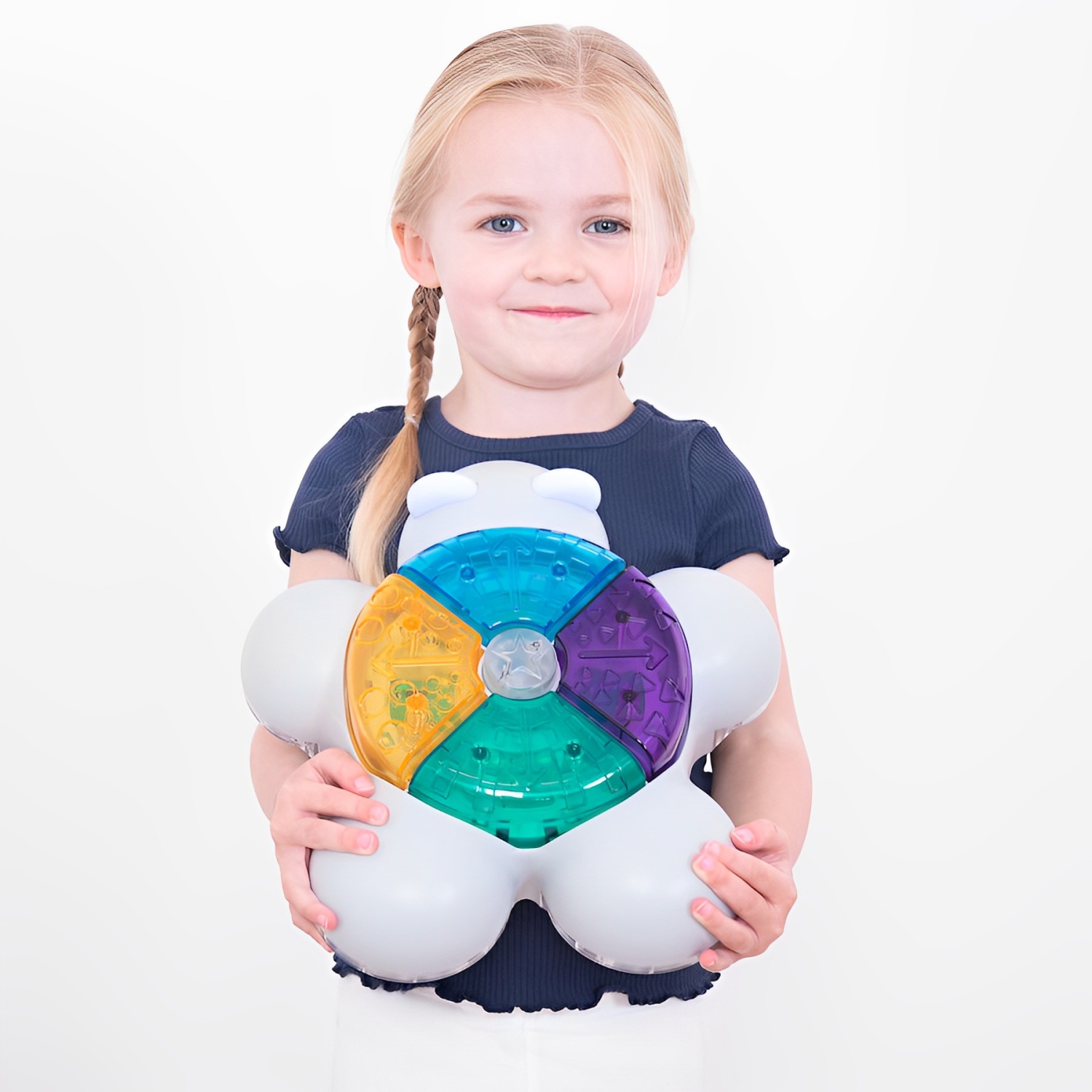 TTS Glow and Go Bot Rechargeable Light Up Robot - Interactive STEM Toy for Toddlers & Early Learners - Children Learning Robot with Dynamic Lights |