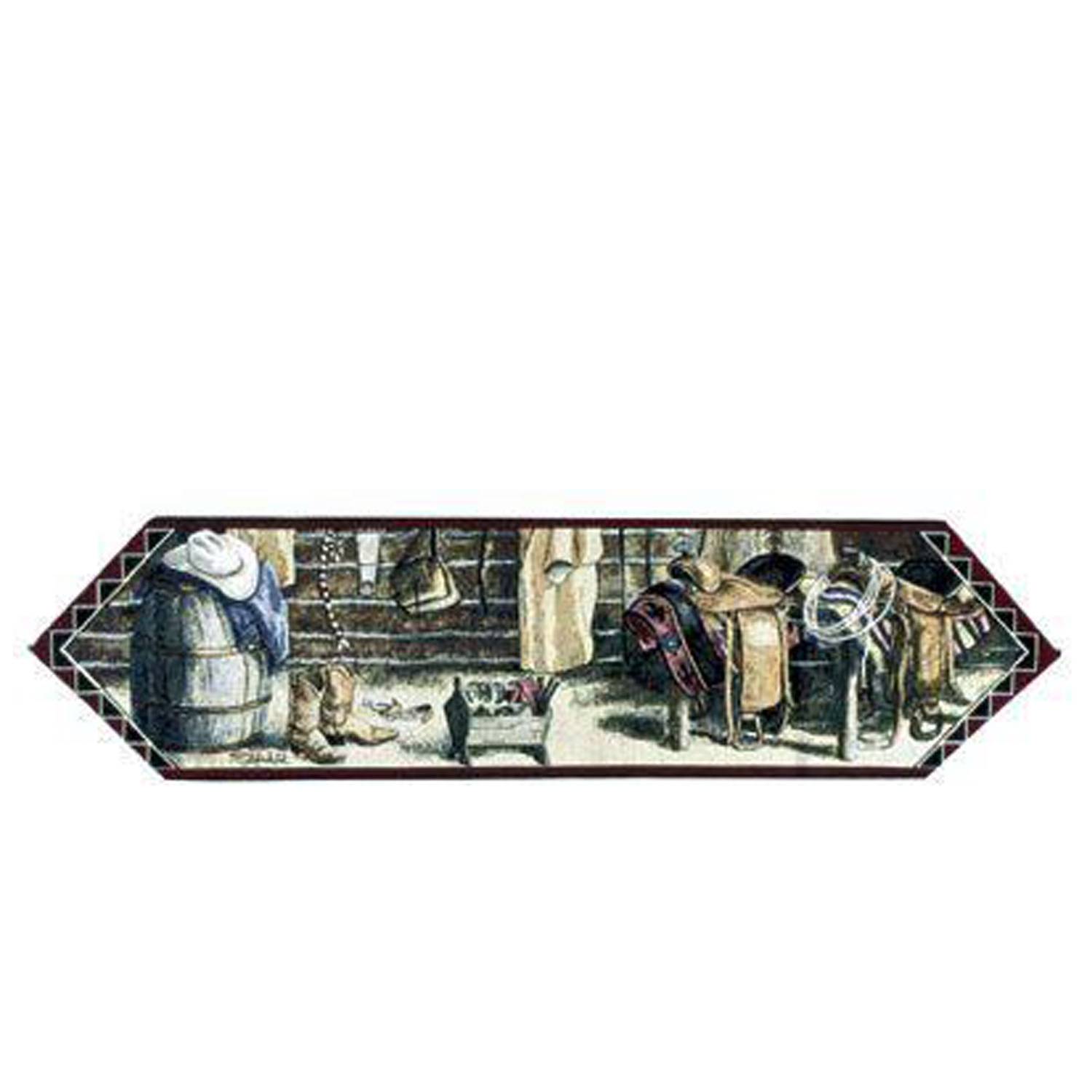 Cowboy Closet Decorative Table Runner 13" x 54"