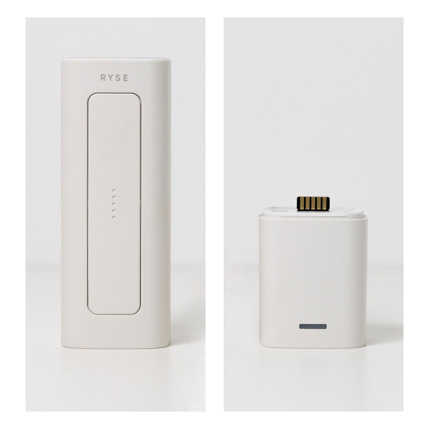 Moteur de stores intelligents SmartShade avec bloc-piles de RYSE - Blanc