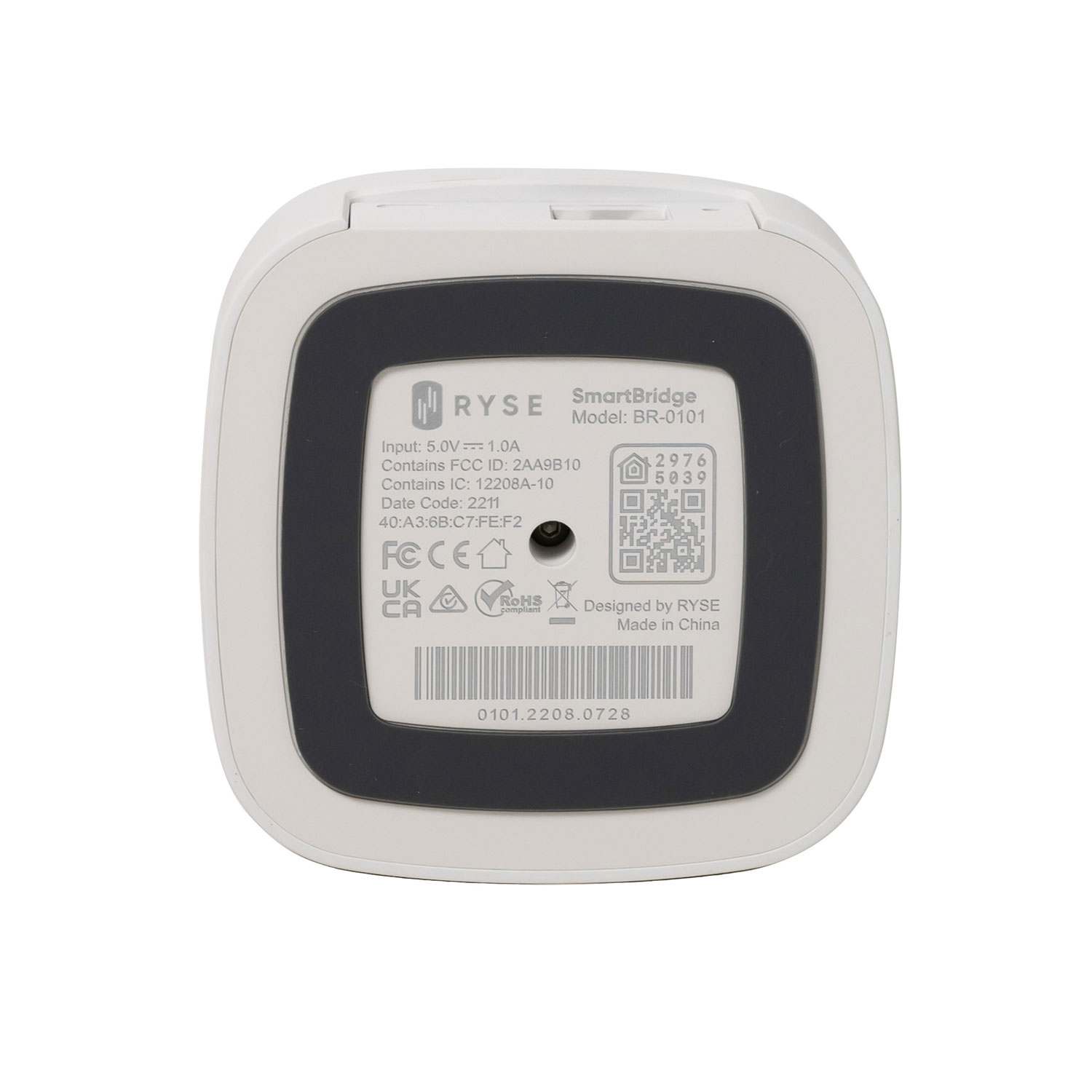 RYSE SmartBridge Smart Hub For Window Shade Motor - White