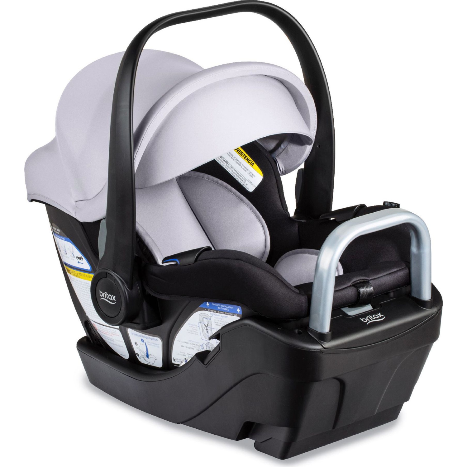Britax Willow S Infant Car Seat - Glacier Onyx