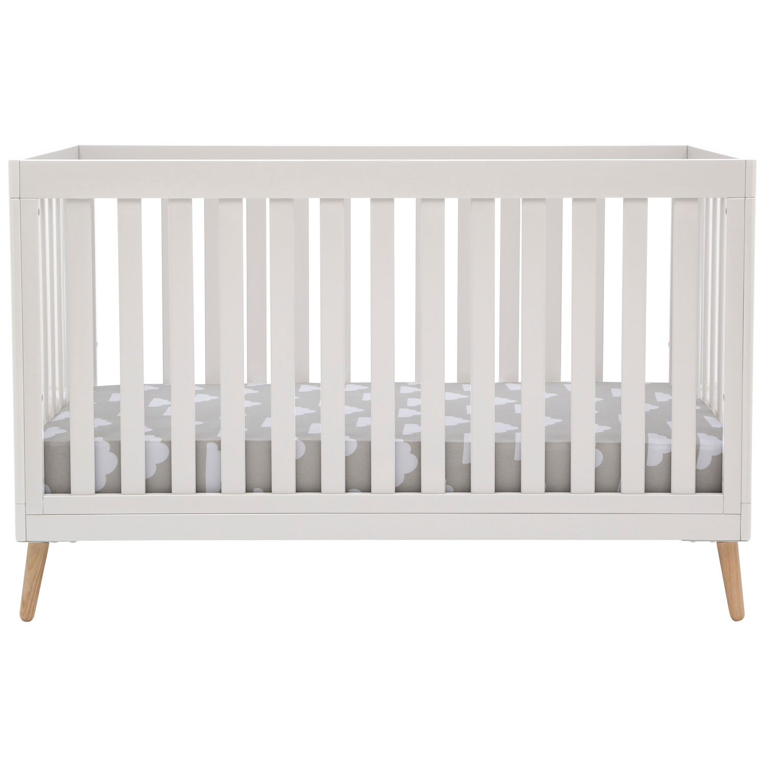 Open Box - Delta Children Tucker 4-in-1 Convertible Crib - Bianca White