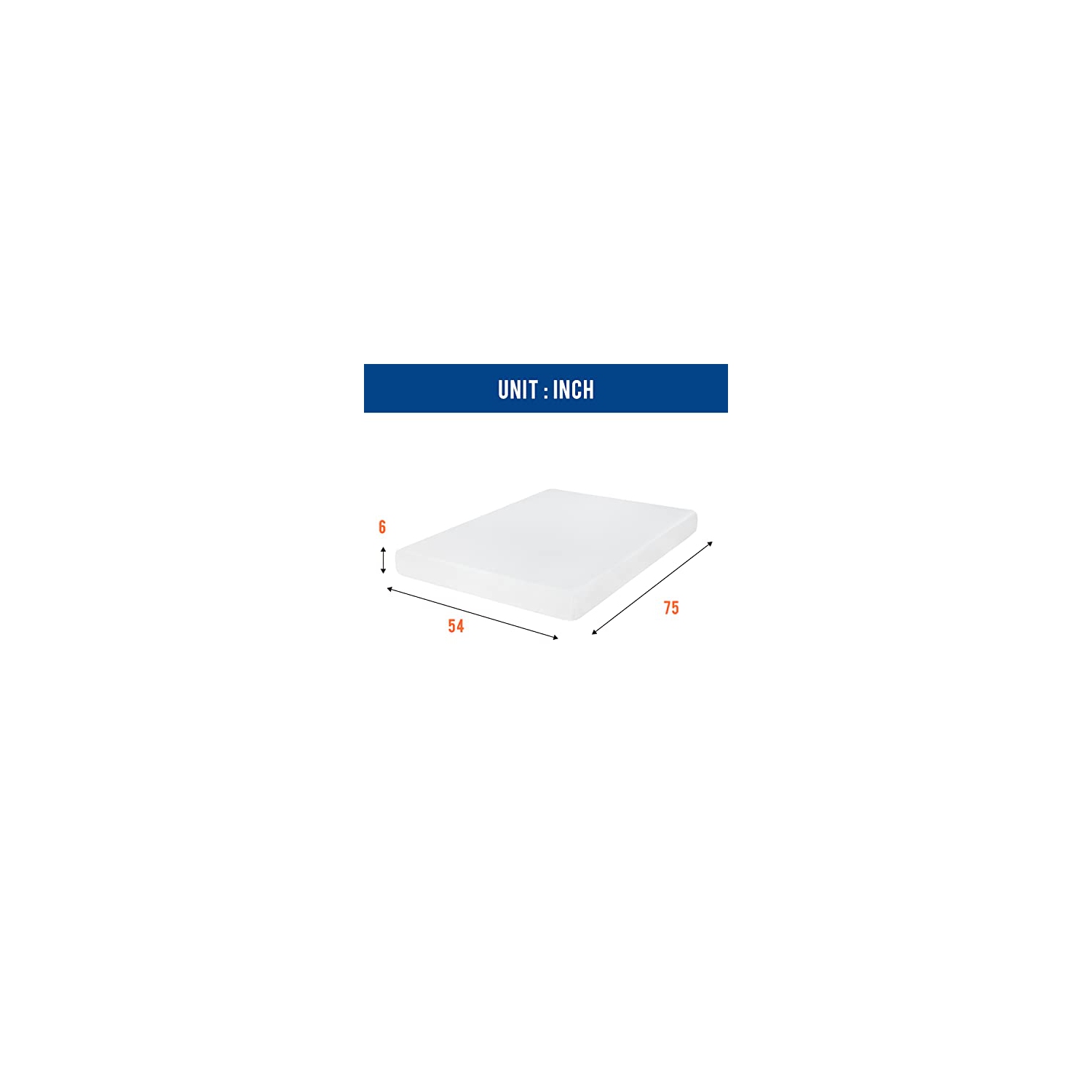 Full Mattress 6 inch Gel Memory Foam Mattress for Cool Sleep & Pressure Relief, Medium Firm Mattresses CertiPUR-US Certified/Bed-in-a-Box/Pressure