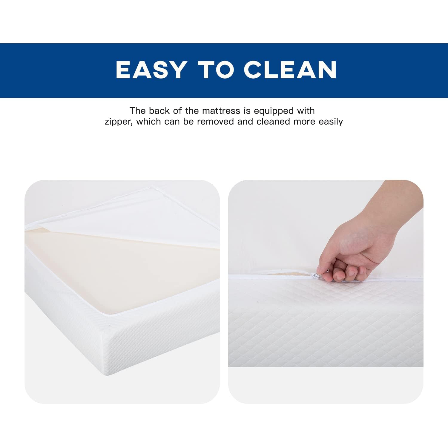 Full Mattress 6 inch Gel Memory Foam Mattress for Cool Sleep & Pressure Relief, Medium Firm Mattresses CertiPUR-US Certified/Bed-in-a-Box/Pressure