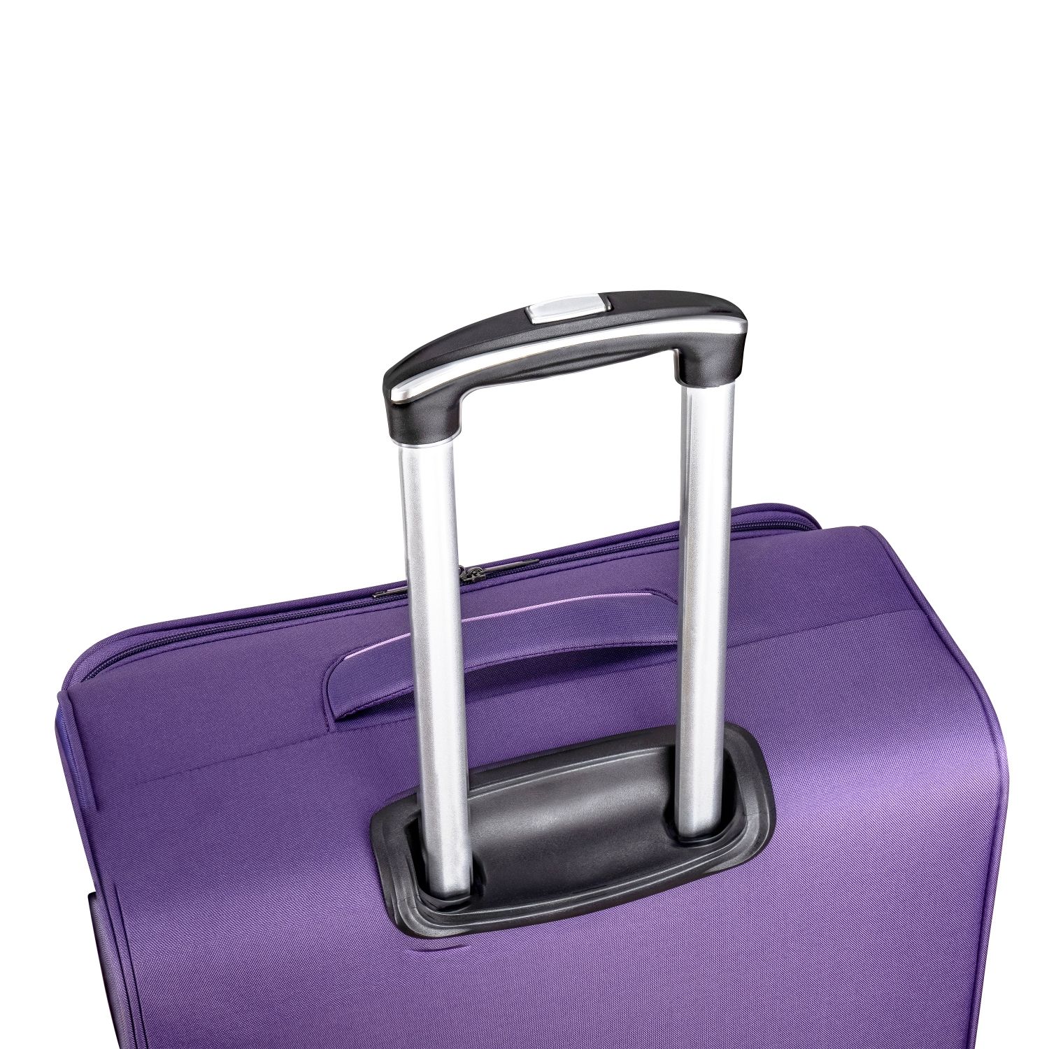 ENSEMBLE DE 3 valises souples avec poignées contrastantes de Club Rochelier - Violet/Lilas