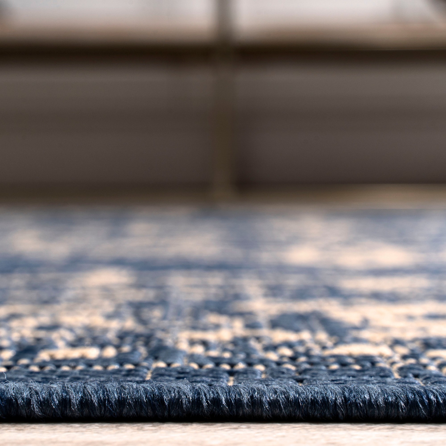 Tapis d'intérieur/d'extérieur en filigrane de galon