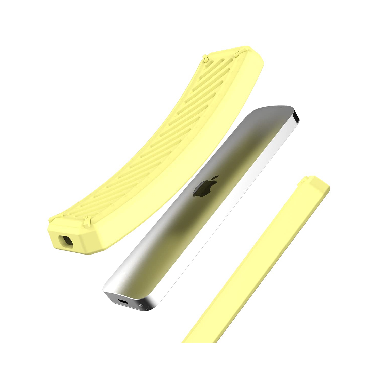 Protective Case for Siri Remote Control Anti-Slip Durable Silicone Shockproof Rubber Cover for Apple 4K HD TV Siri Remote Classic Design