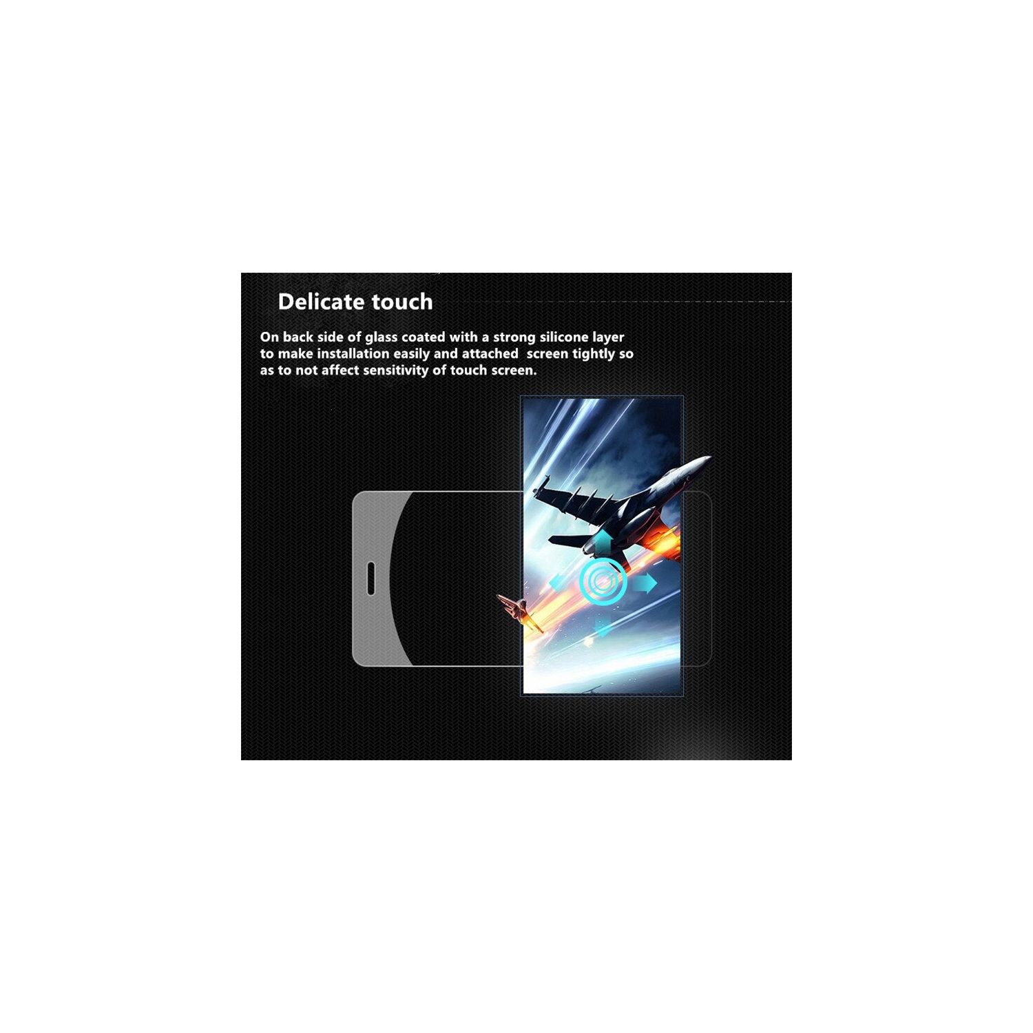 【2 Packs】SupeRShield Premium Tempered Glass Screen Protector for TCL 10 pro, Case Friendly & Bubble Free