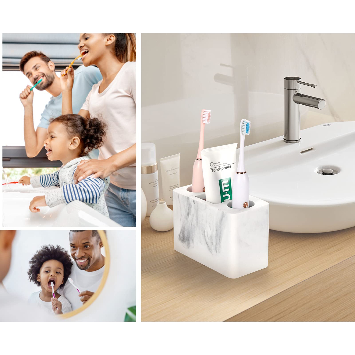  Ayswupt Black Toothbrush Holder for Bathroom,Detactable Bathroom  Tray for Men,Electric Tooth Brushing Holder,Bathroom Countertop Organizer,Tooth  Brush Toothpaste Caddy Storage,Vanity Sink Accessories : Home & Kitchen
