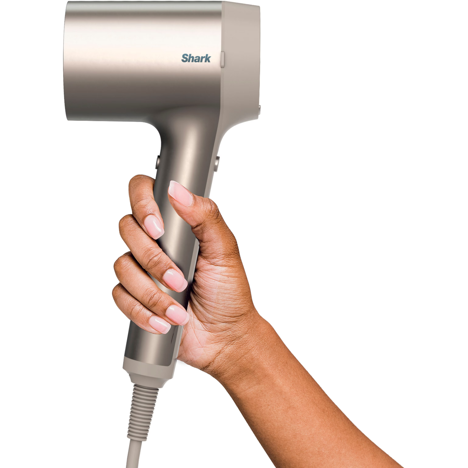 Sèche-cheveux Shark HyperAIR HD102C à séchage rapide avec concentrateur IQ 2-en-1, ionique, sans chaleur, pour tous les types de cheveux, Pierre