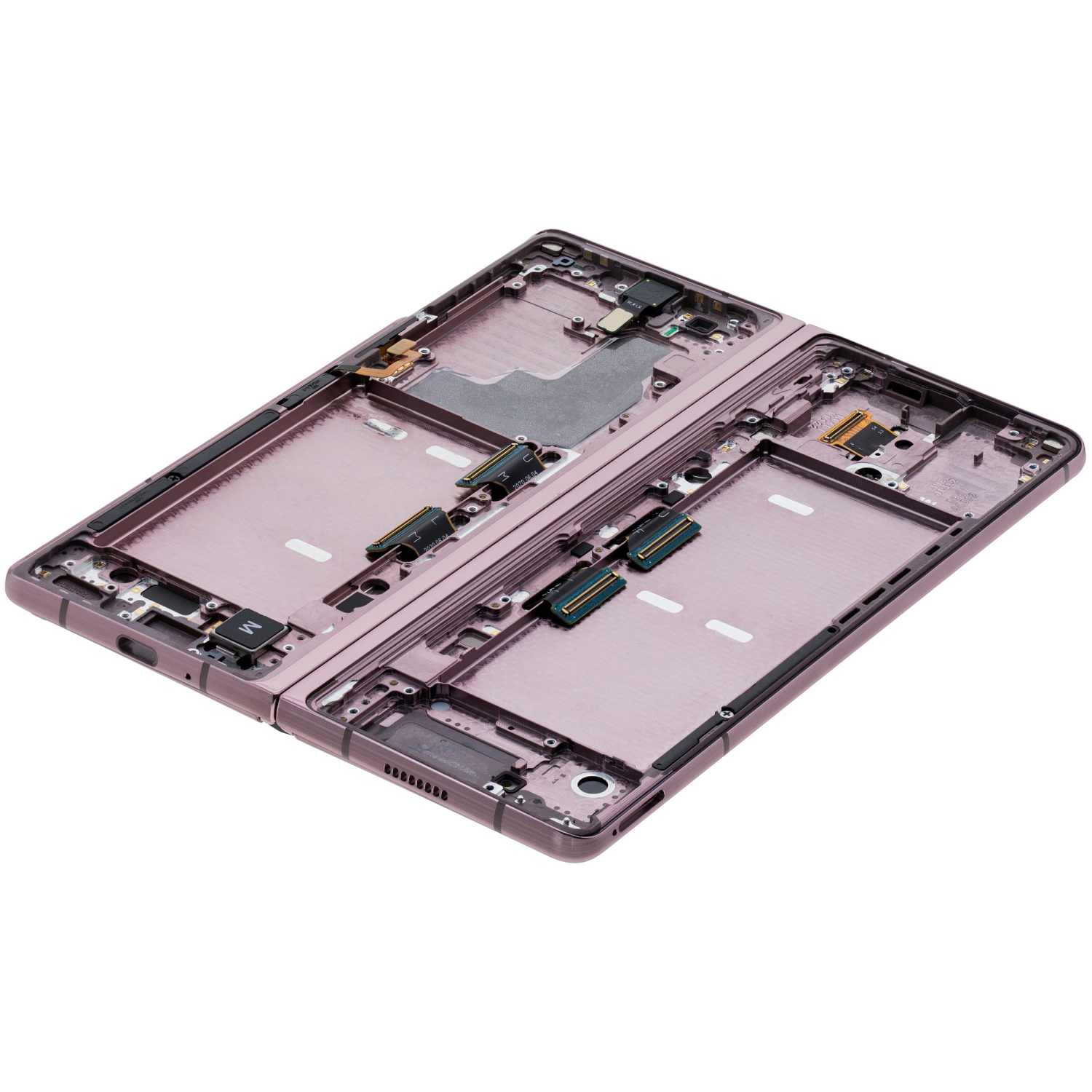 Replacement Inner OLED Assembly With Frame Compatible For Samsung Galaxy Z Fold 2 5G (Mystic Bronze)