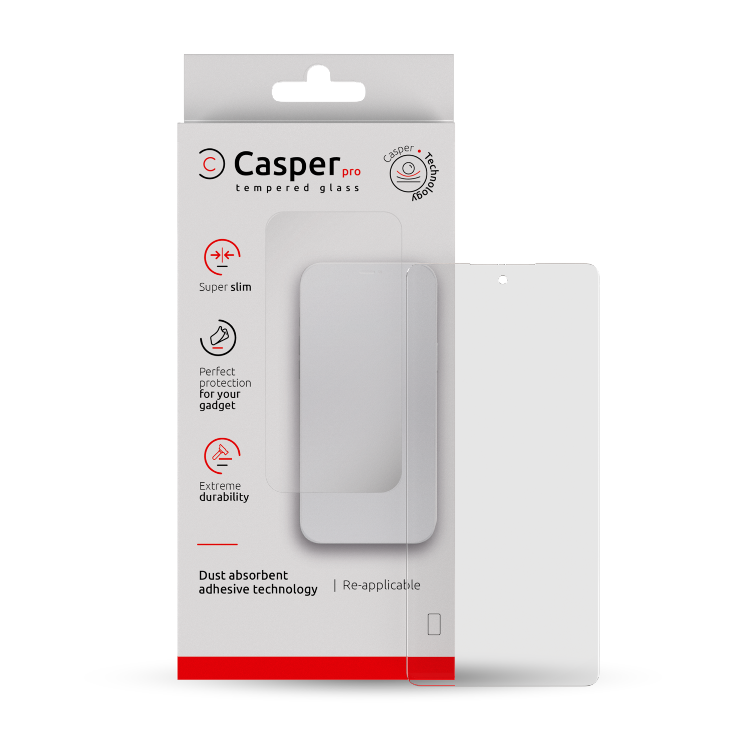 Replacement Casper Pro Tempered Glass Compatible For Samsung Galaxy S20 FE (Retail Pack)