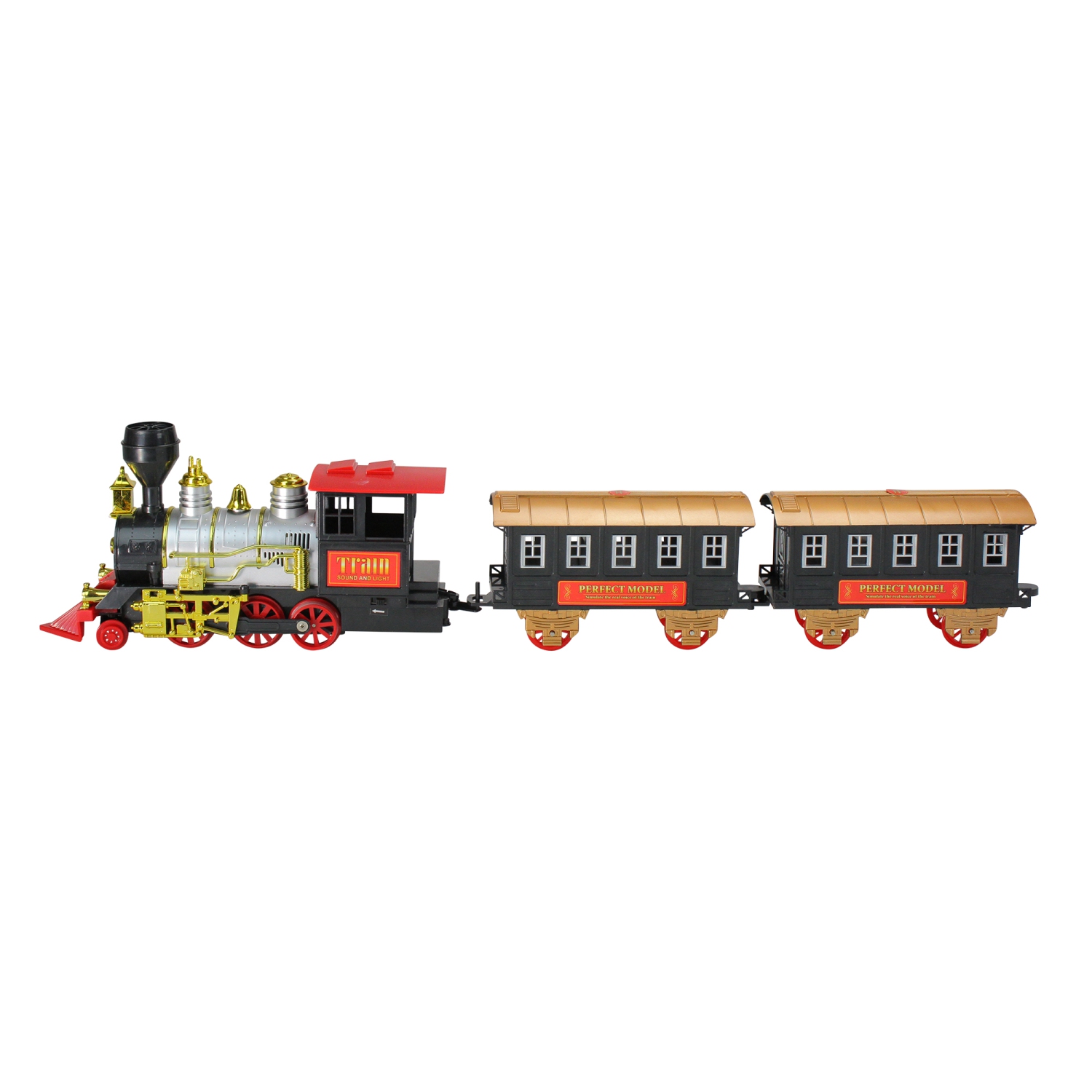 17-Piece Battery Operated Lighted & Animated Classics Train Set with Sound