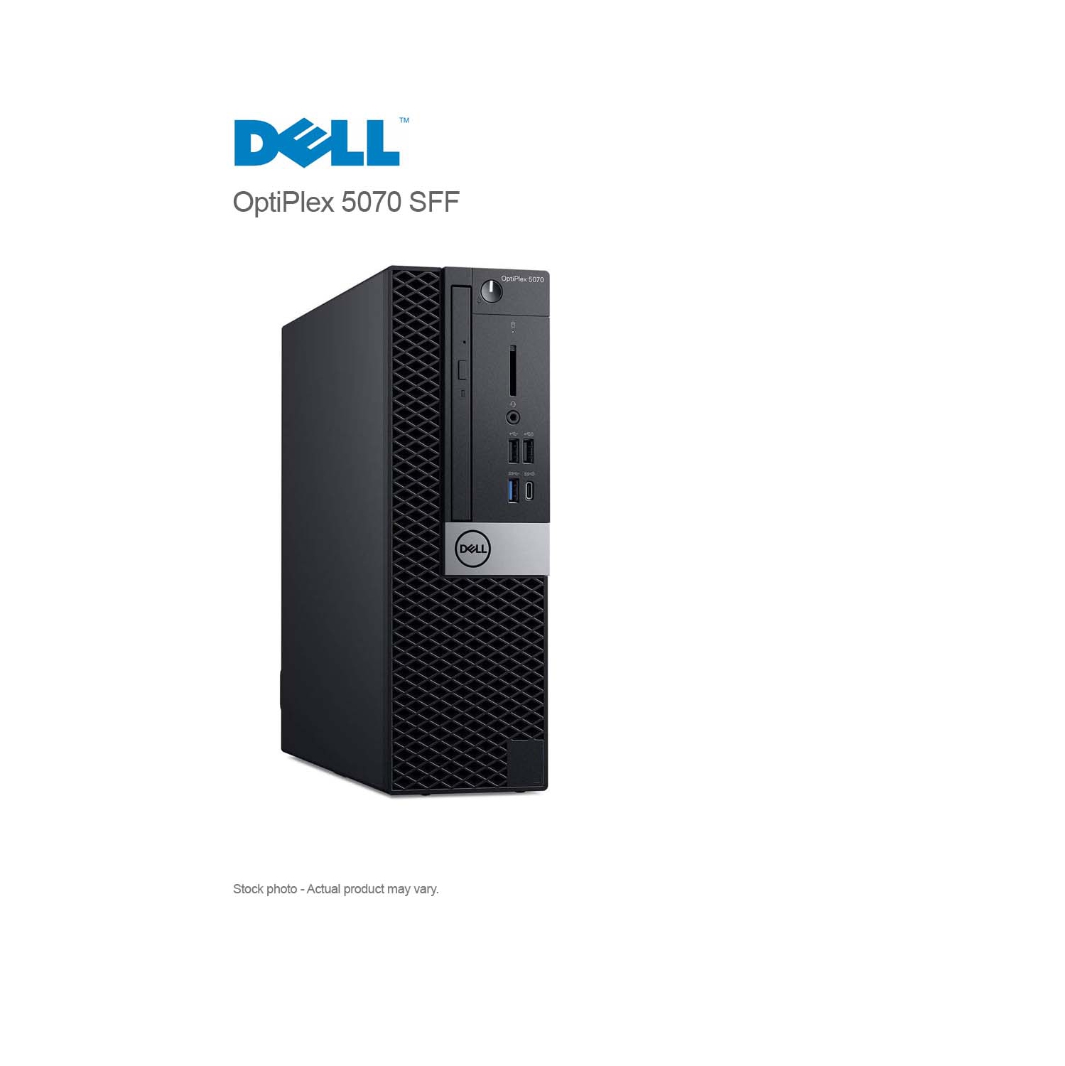 Refurbished - DELL OptiPlex 5070 SFF Core i5-9500, 16GB, 256 GB M.2 NVMe, DVDRW, WiFi 5G, WIN 11 Professional