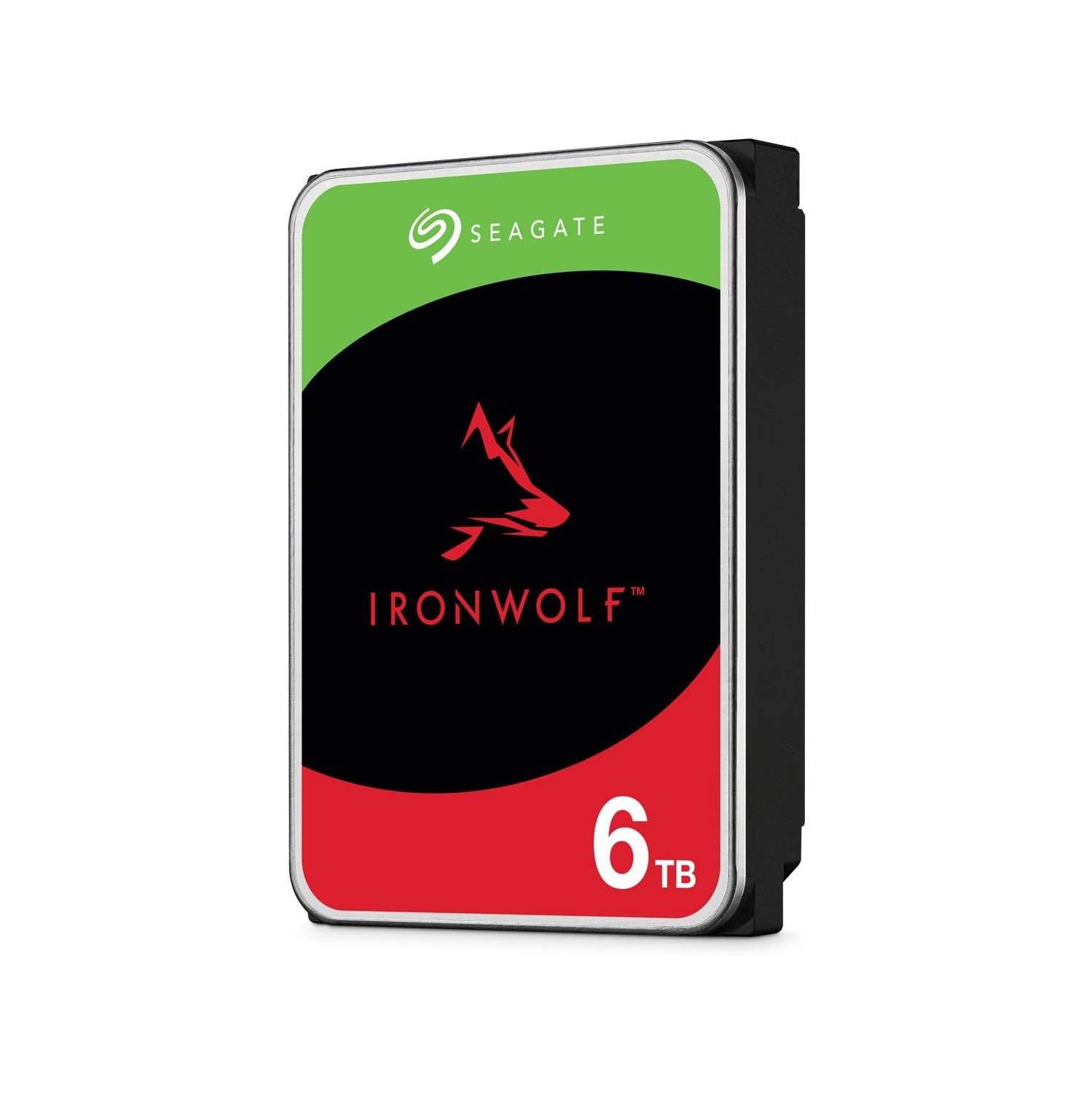Seagate IronWolf ST6000VN006 6 TB Hard Drive - 3.5" Internal - SATA (SATA/600) - Server, Desktop PC, Workstation Device Supported - 5400rpm