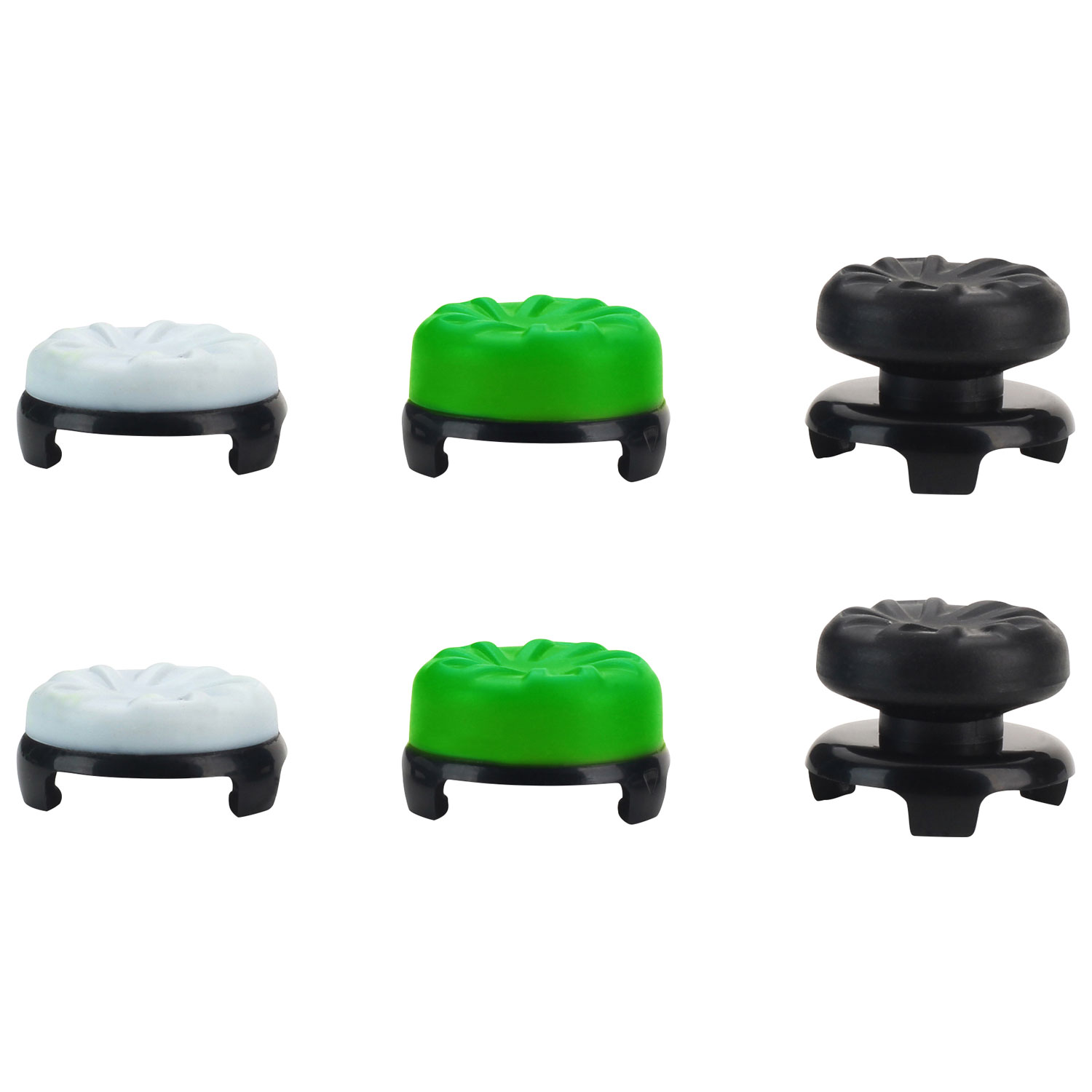 Insignia Precision Thumbsticks for Xbox One & Xbox Series X|S - White/Green/Black