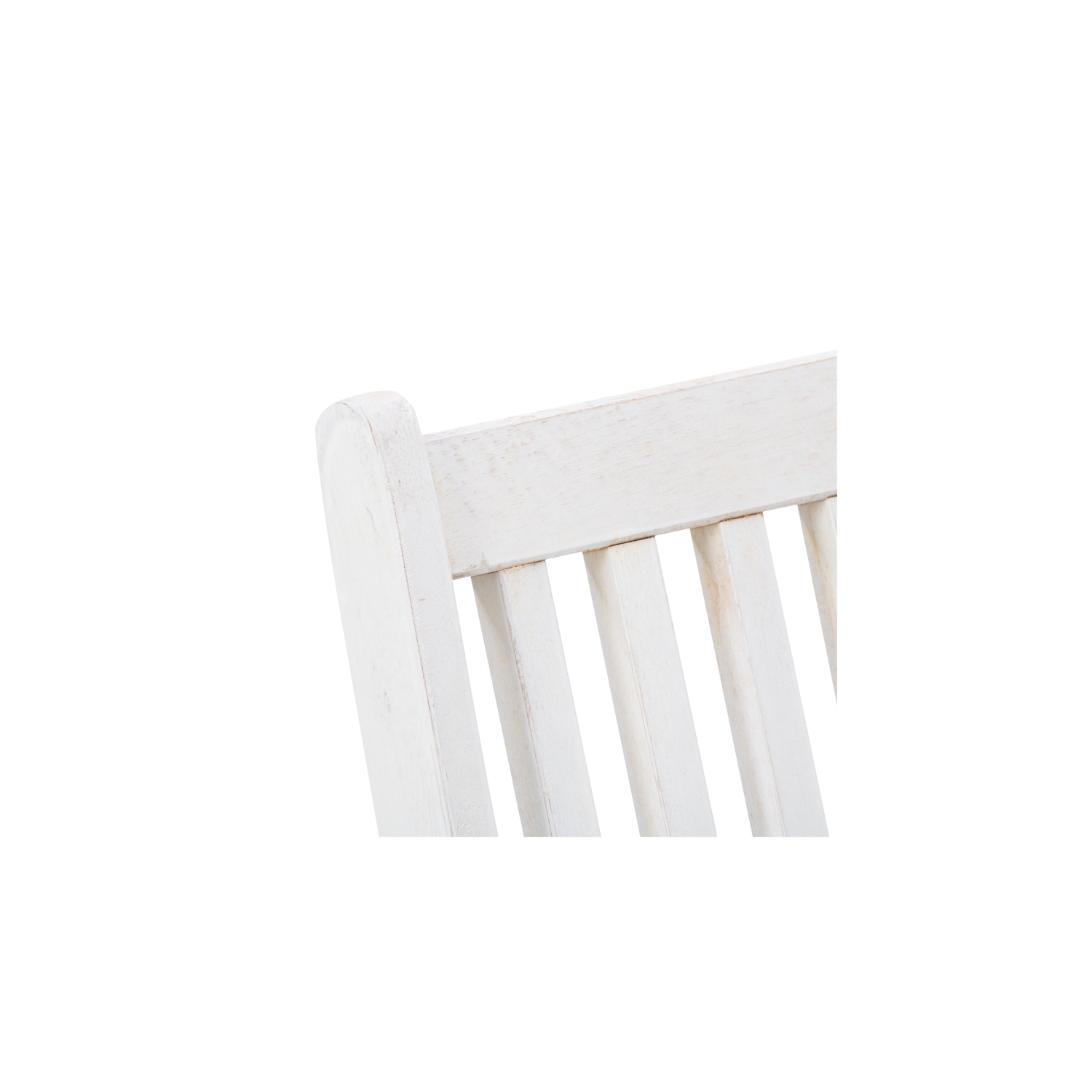 Ensemble de salle à manger d'extérieur en bois blanc délavé Miramar de CorLiving - 7pc pièces