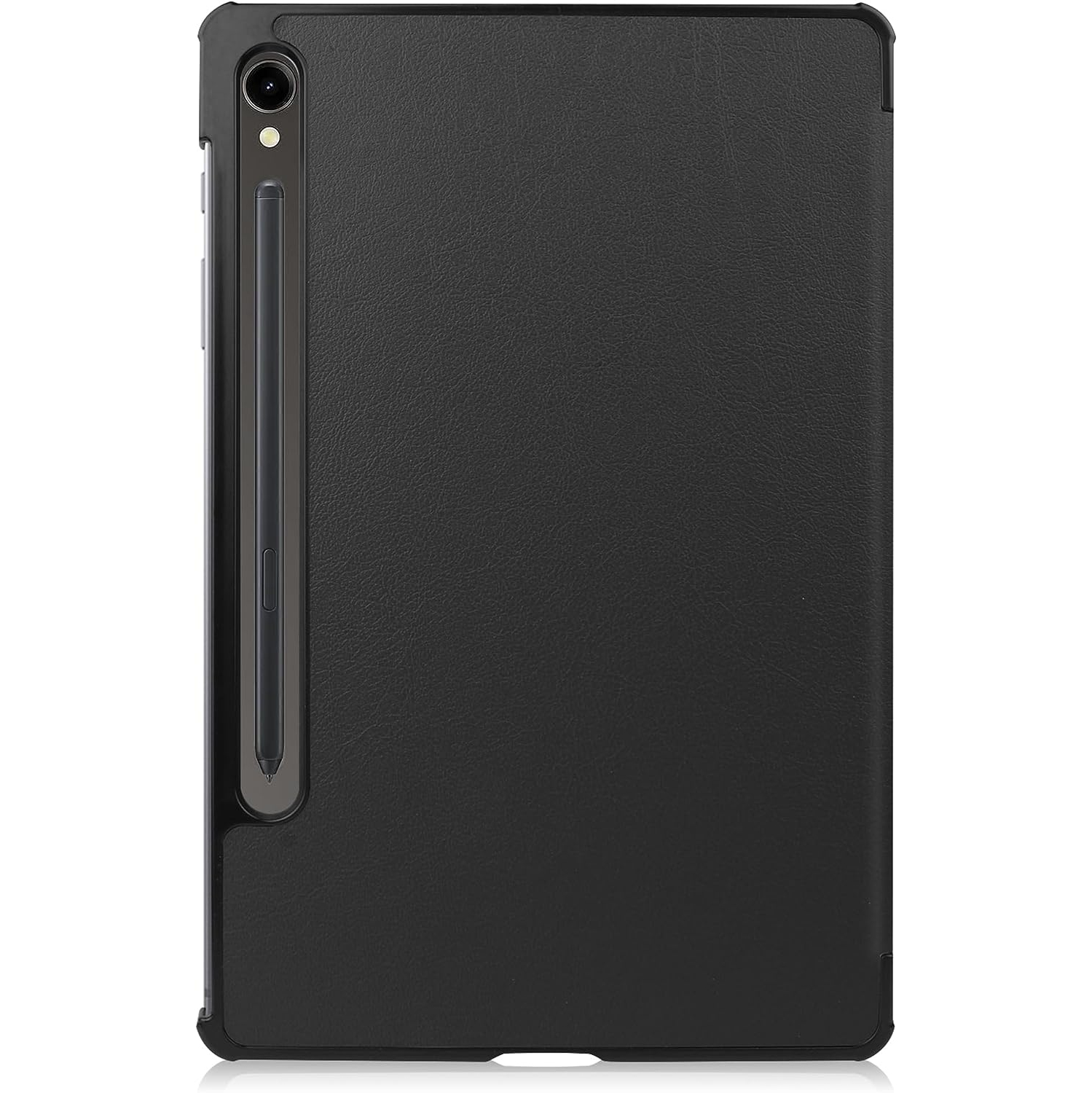 For Samsung Galaxy Tab S9 Case 2023 ＆Screen Protector, Hard Shell, Lightweight, Black for Galaxy Tab S9 Tablet Case