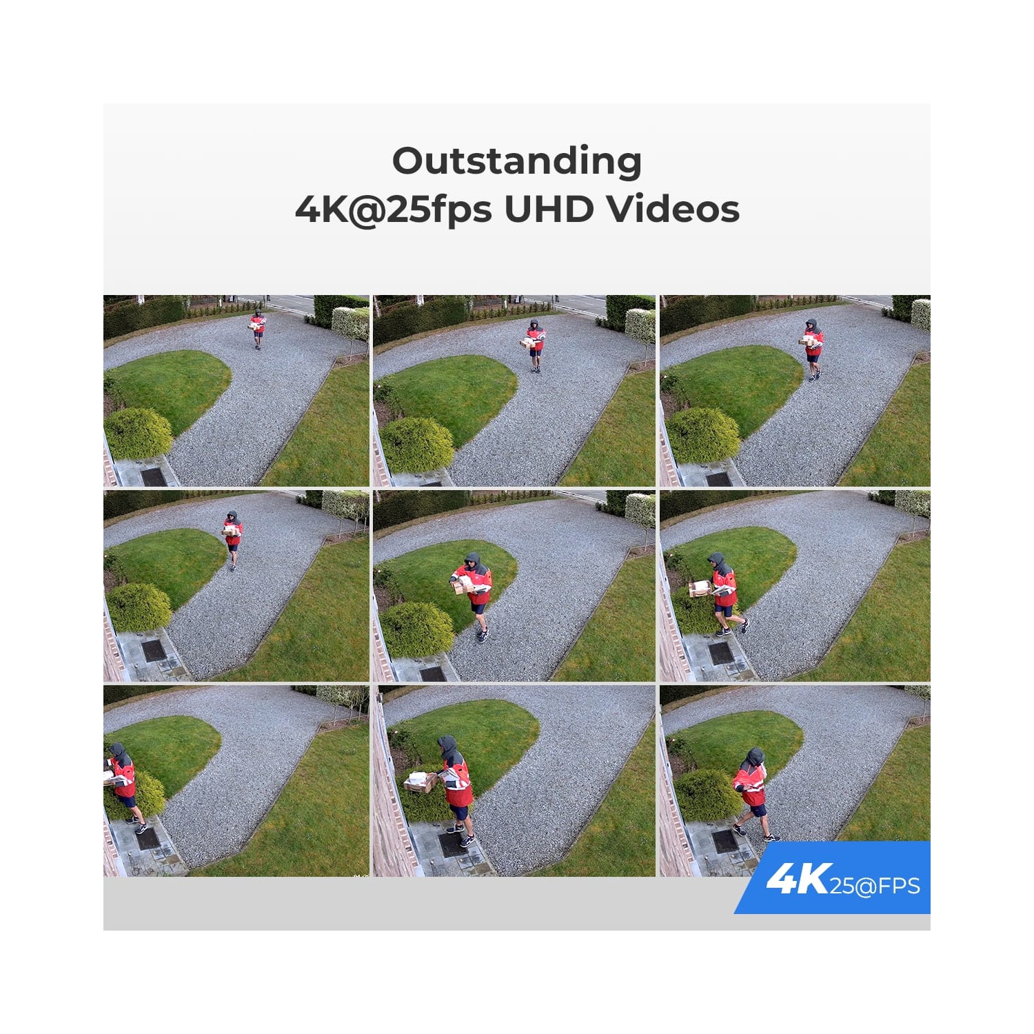 Reolink 4K Security Camera with Spotlight, 3X Optical Zoom,Two-Way Audio, Person/Vehicle Detection