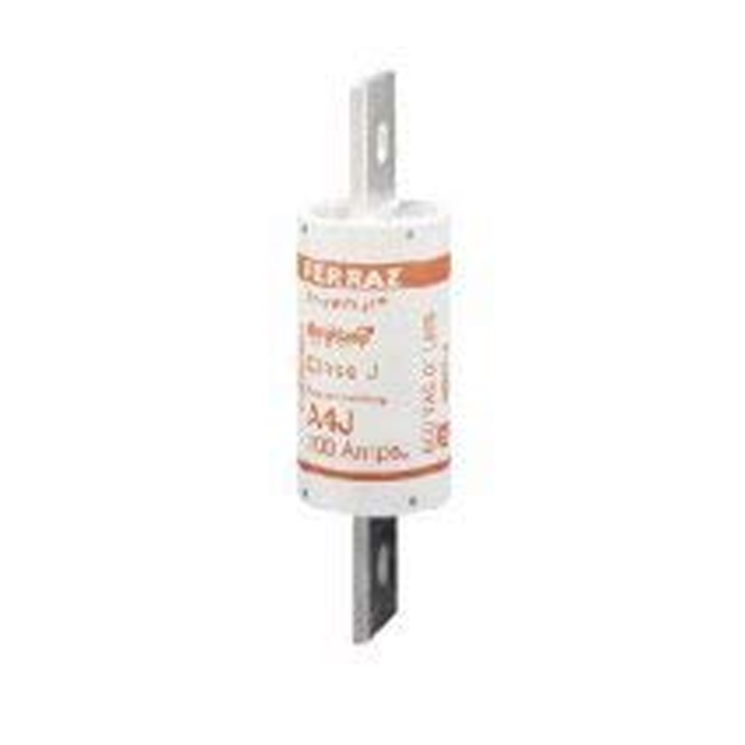 Mersen A4J225 Fast Acting/Class J Fuse, 600VAC/300VDC, 200kA AC/100kA DC, 225 Ampere, 2-1/8" Diameter x 7-1/8" Length