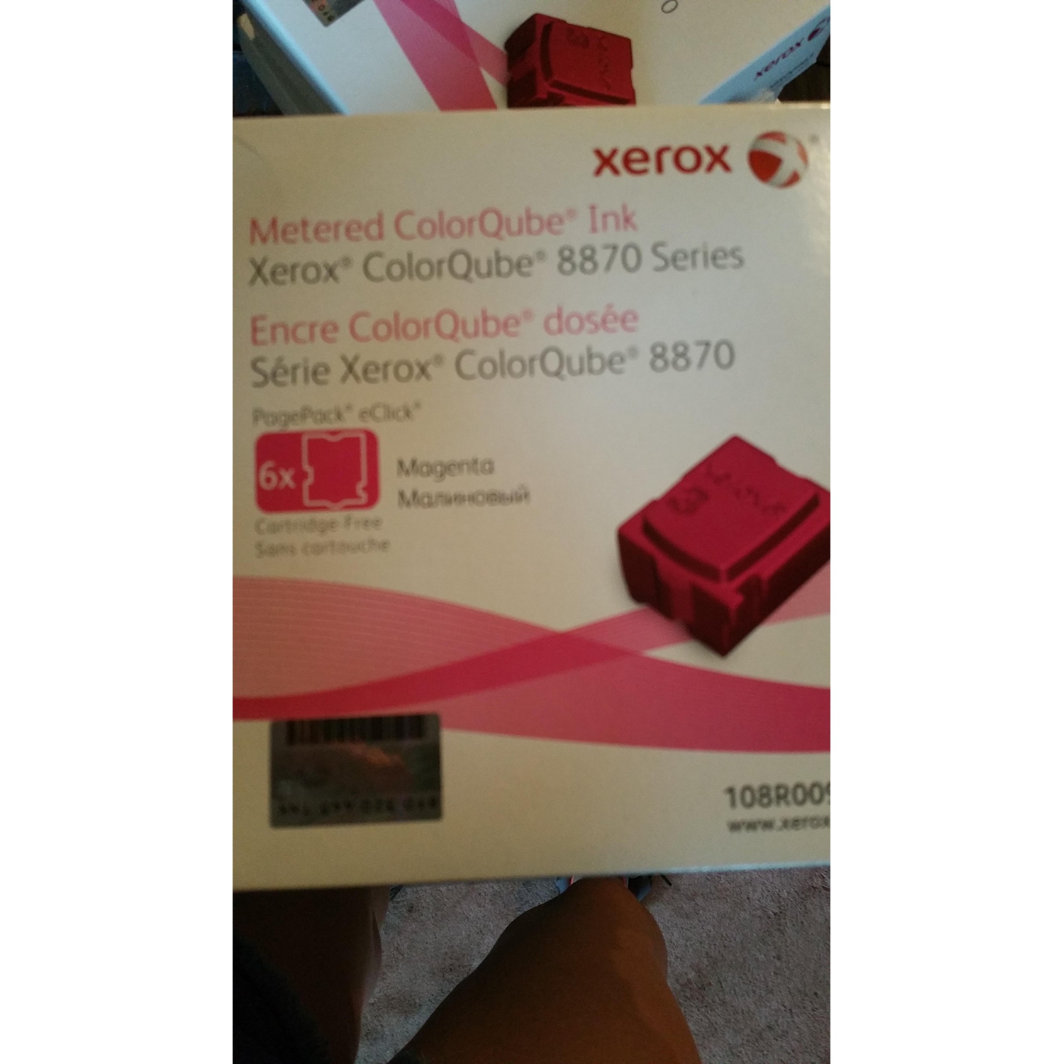 Xerox – aimants de la série Color Cube 8870