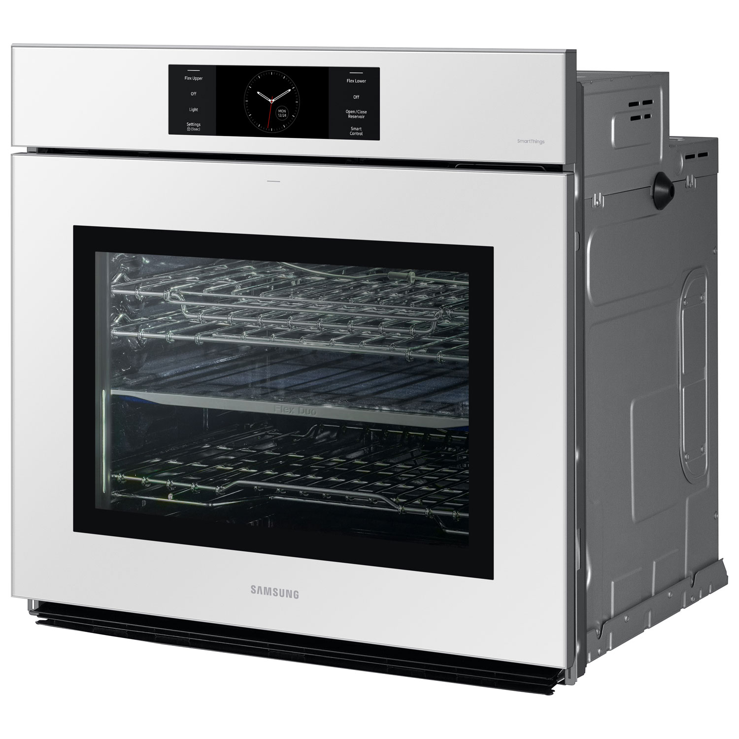 Samsung 30" 5.1 Cu. Ft. True Convection Electric Wall Oven - Clean White