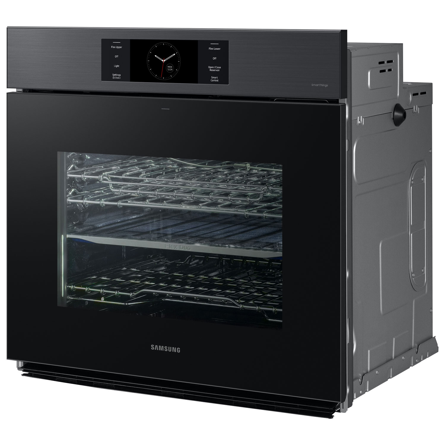 Samsung 30" 5.1 Cu. Ft. True Convection Electric Wall Oven - Black Stainless Steel