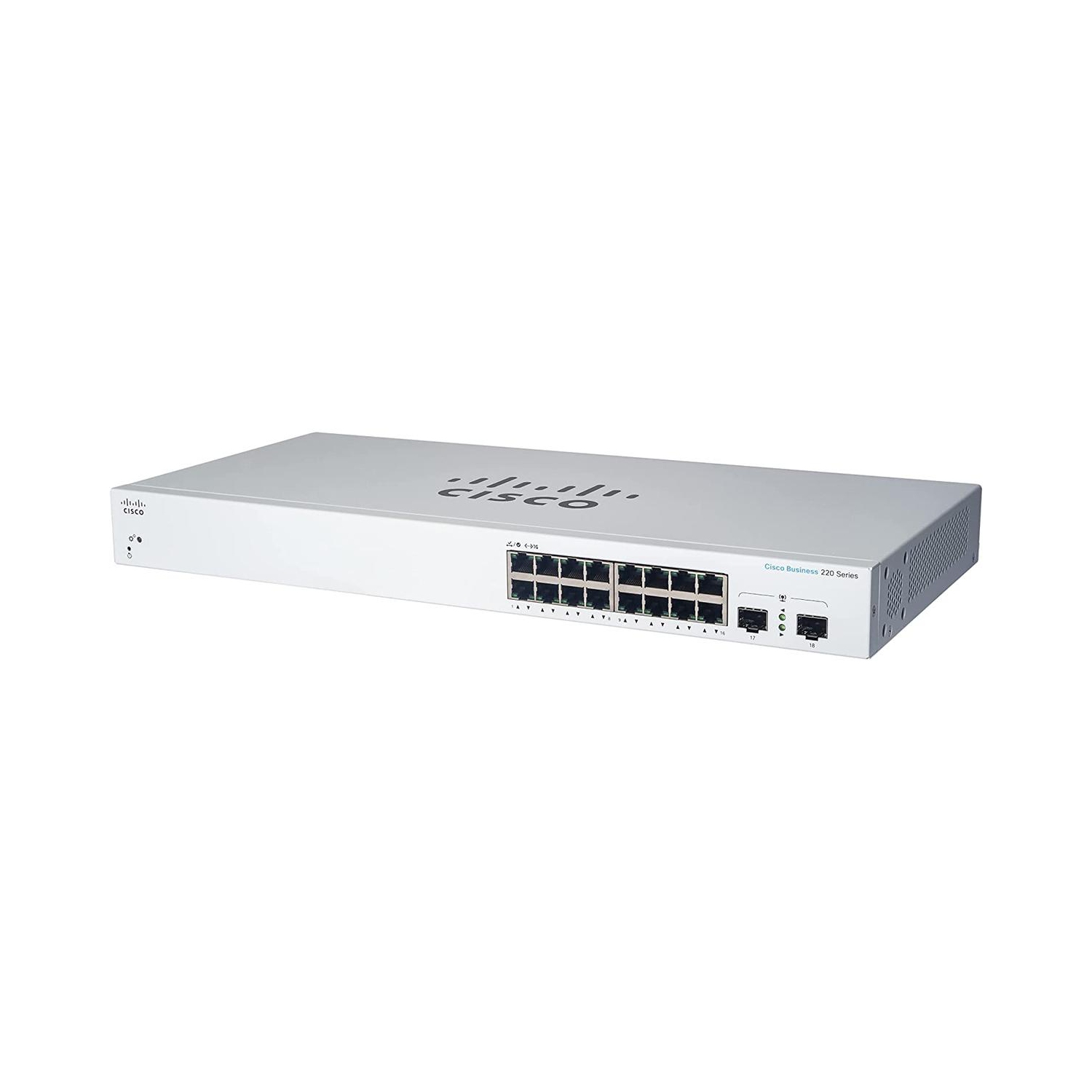 Cisco Systems CBS220 16-Port Gigabit Ethernet POE Switch