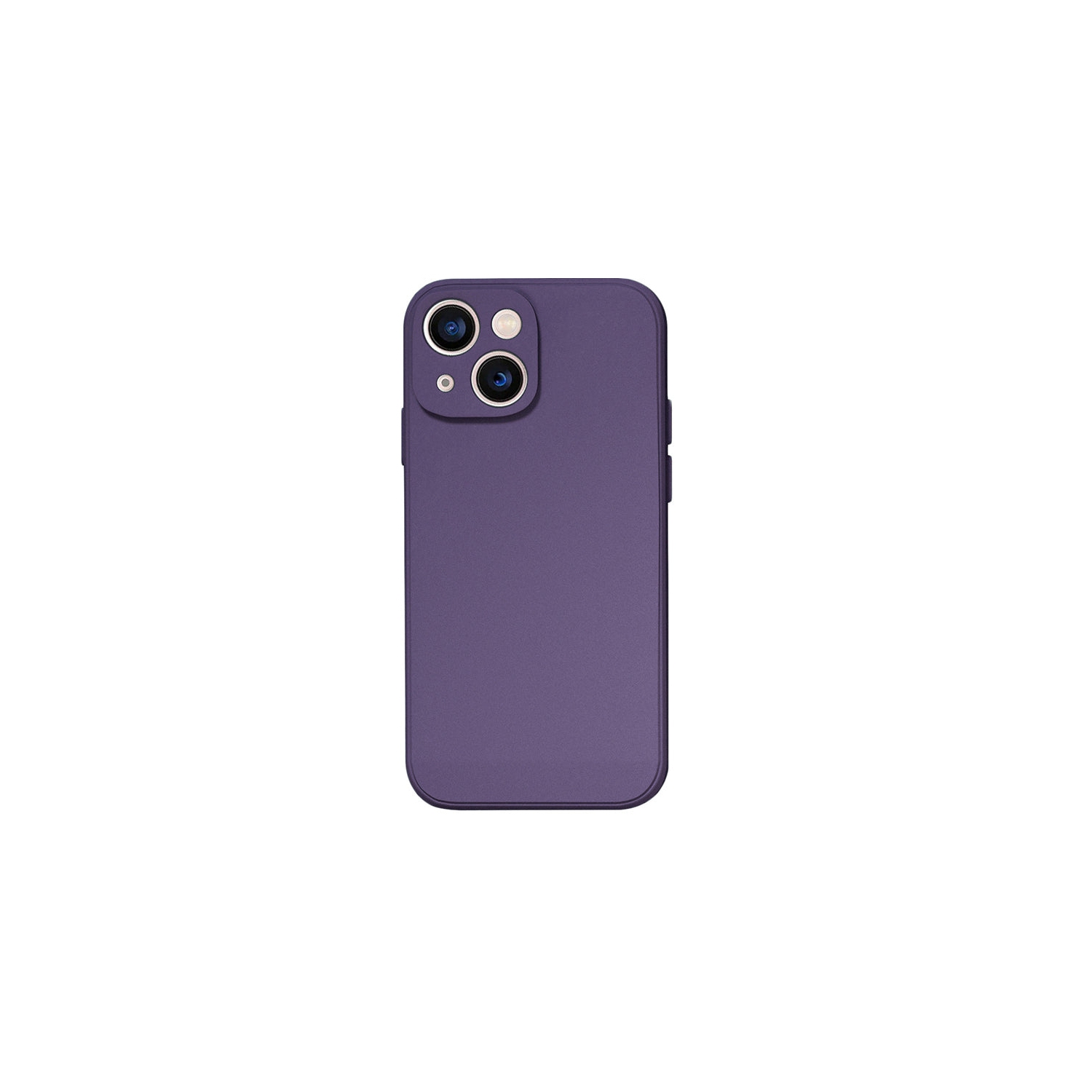 Étui souple violet mat de PANDACO pour iPhone 13 Mini
