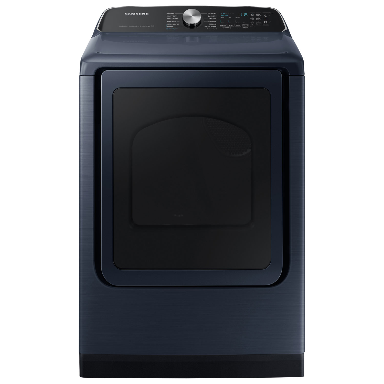 Samsung 7.4 Cu. Ft. Electric Steam Dryer (DVE54CG7155DAC) - Navy