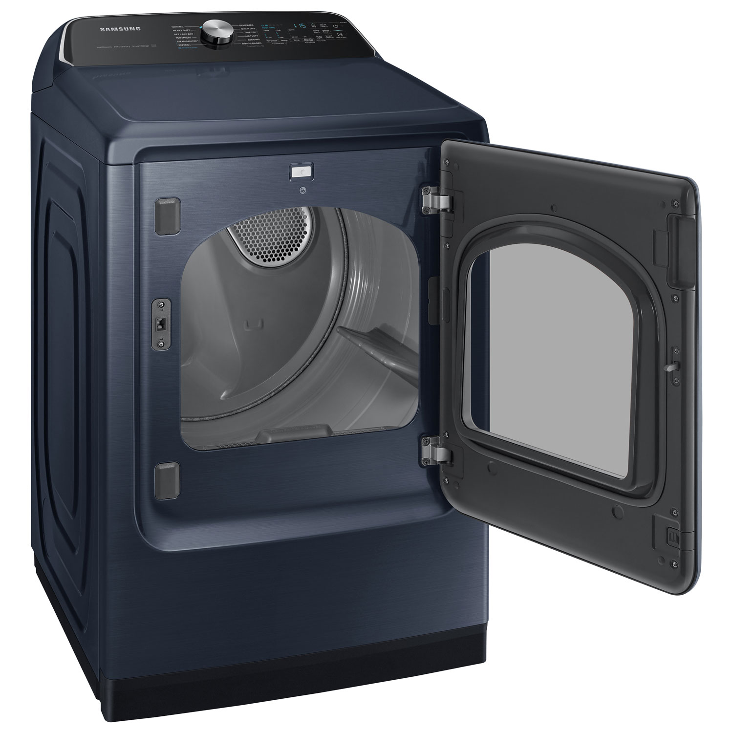 Samsung 7.4 Cu. Ft. Electric Steam Dryer - Navy