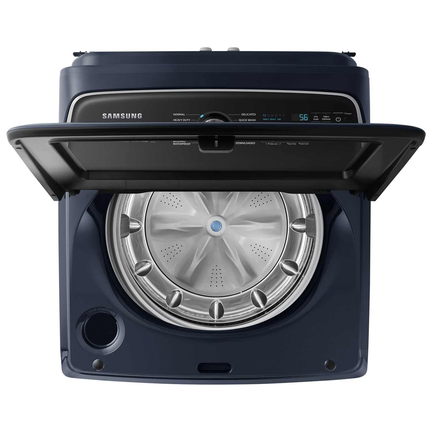 Samsung 6.2 Cu. Ft. Top Load Impeller Washer - Brushed Navy