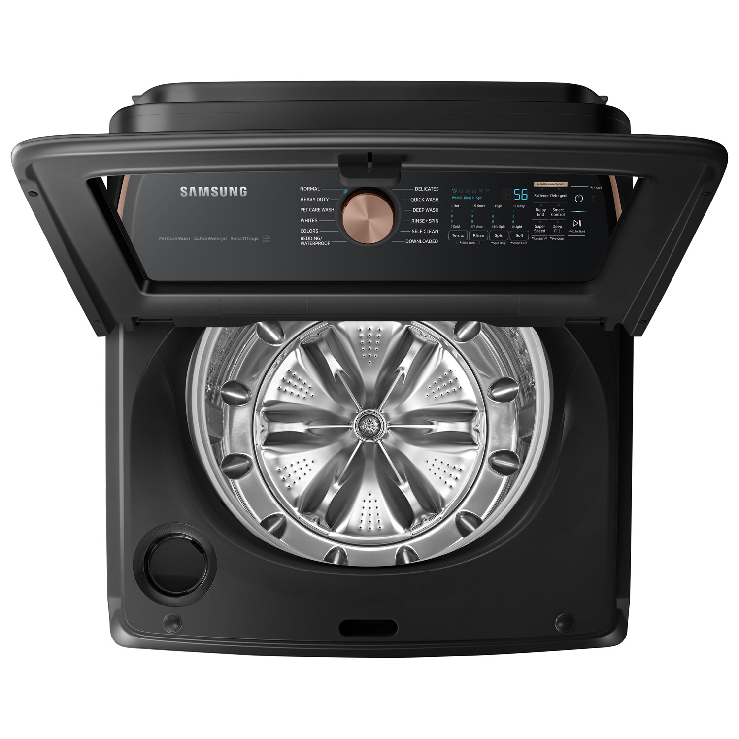 ExtraLarge Capacity Smart Top Load Washer With Super Speed, 45 OFF