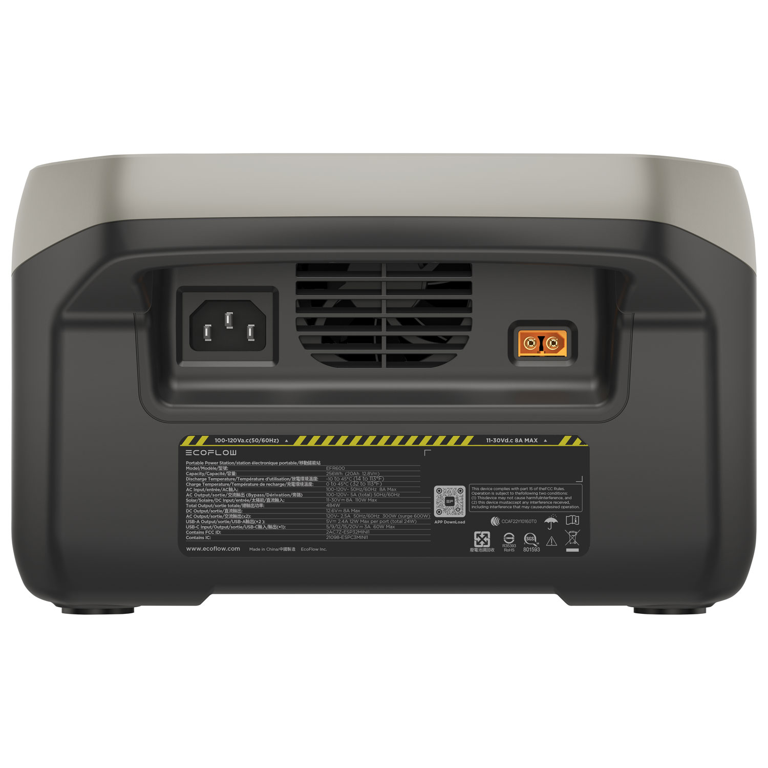 Ensemble avec station d'alimentation portative RIVER 2 et panneau solaire de 160 W d'EcoFlow