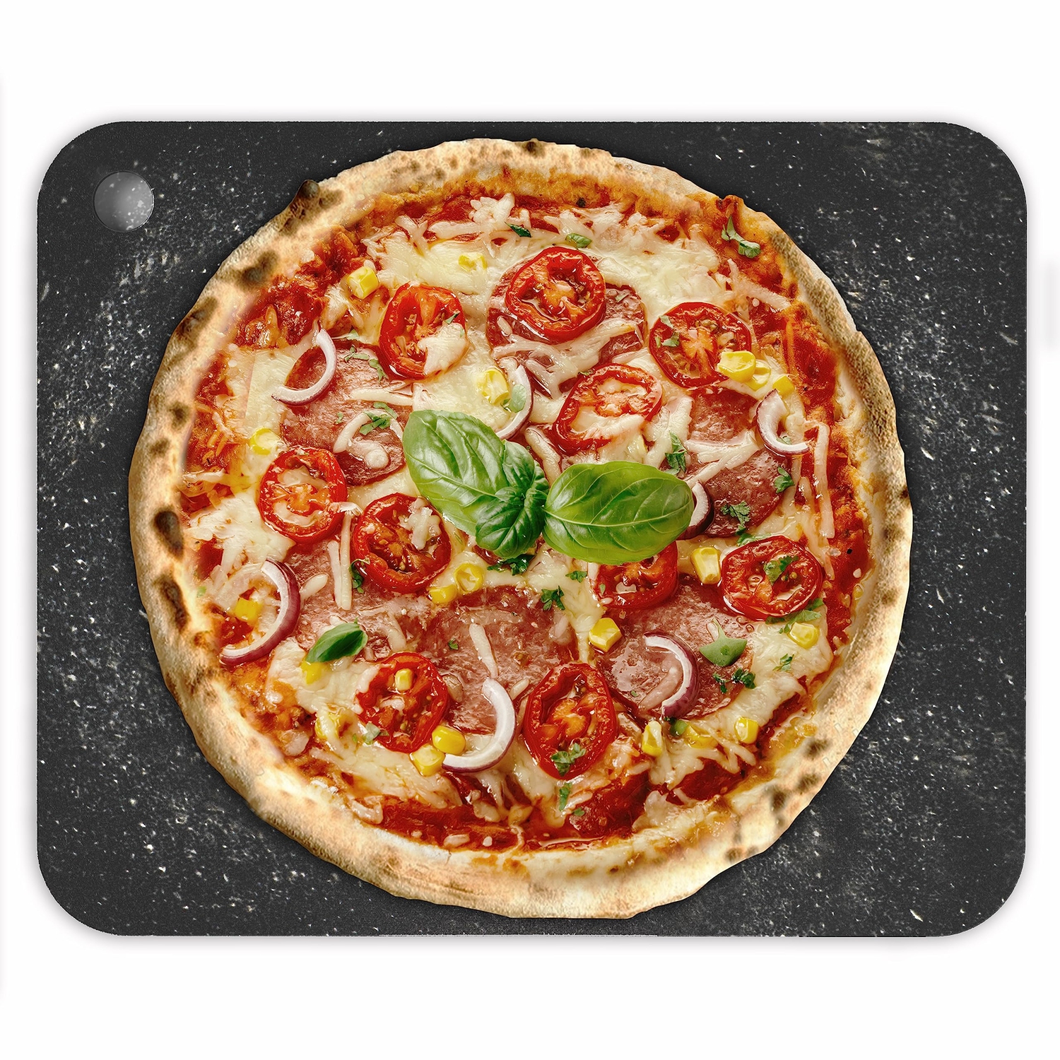 Chef Pomodoro Pizza Steel for Oven, 16 x 13.5 x 0.25 Thick, Baking Steel for Oven, Baking Steel Pizza Stone for Grill and Oven, Original Baking Steel